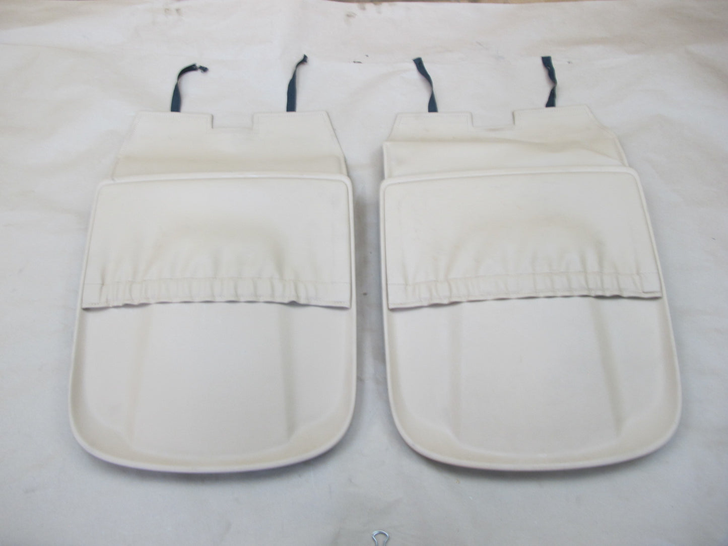 2011-2018 Porsche Cayenne 958 Front Seat Left Right Rear Back Panel Cover Beige