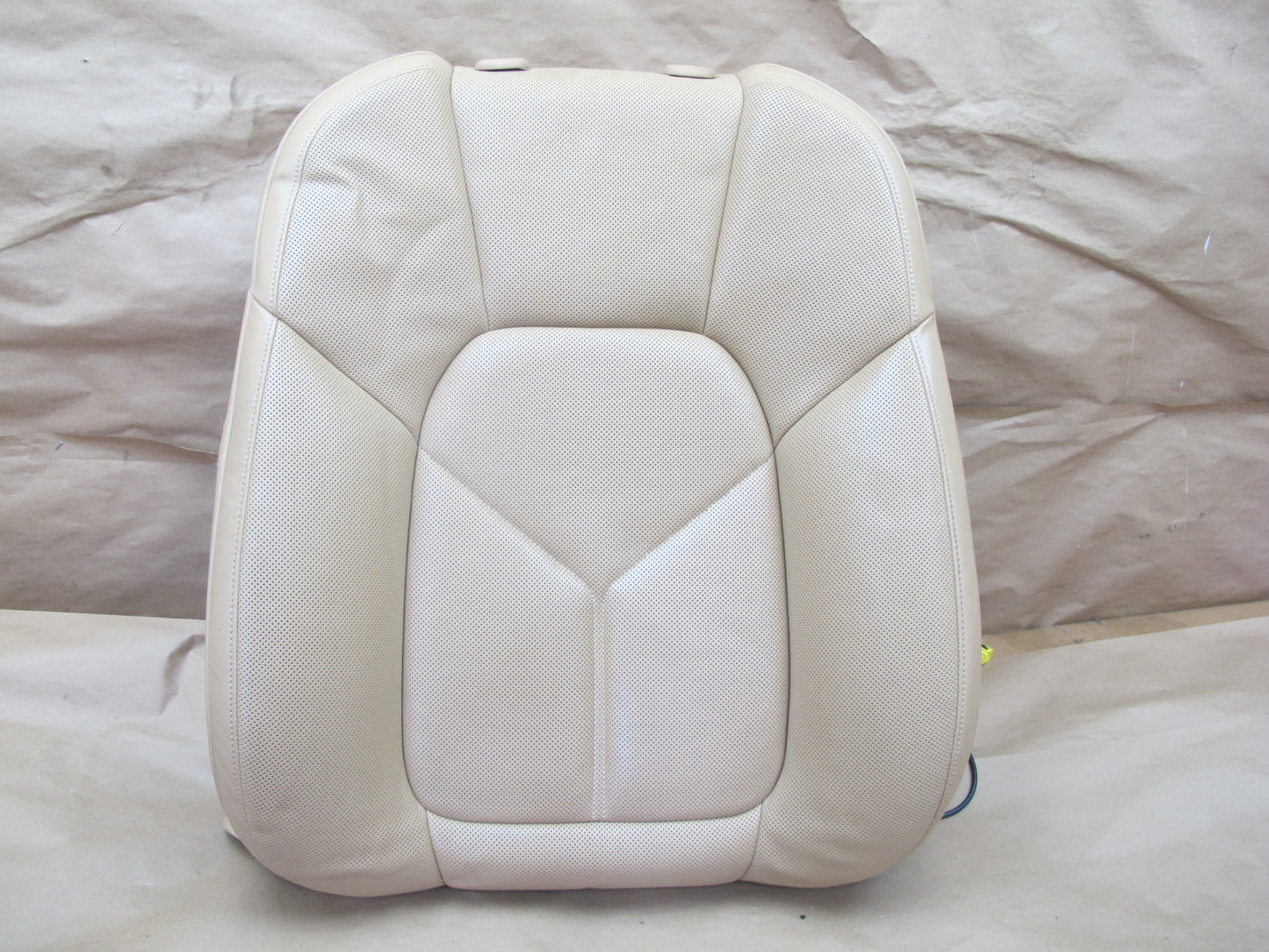 2011-2018 Porsche Cayenne 958 Front Seat Right Side Upper Leather Cushion Beige