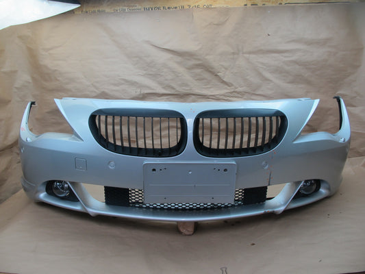 04-07 BMW E63 E64 6-SERIES Front Bumper Cover w Grilles & PDC & Fog Lights OEM