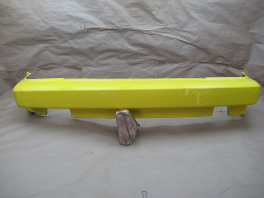 88-93 Volkswagen VW Golf MK1 Cabriolet Rear Bumper Cover Yellow OEM