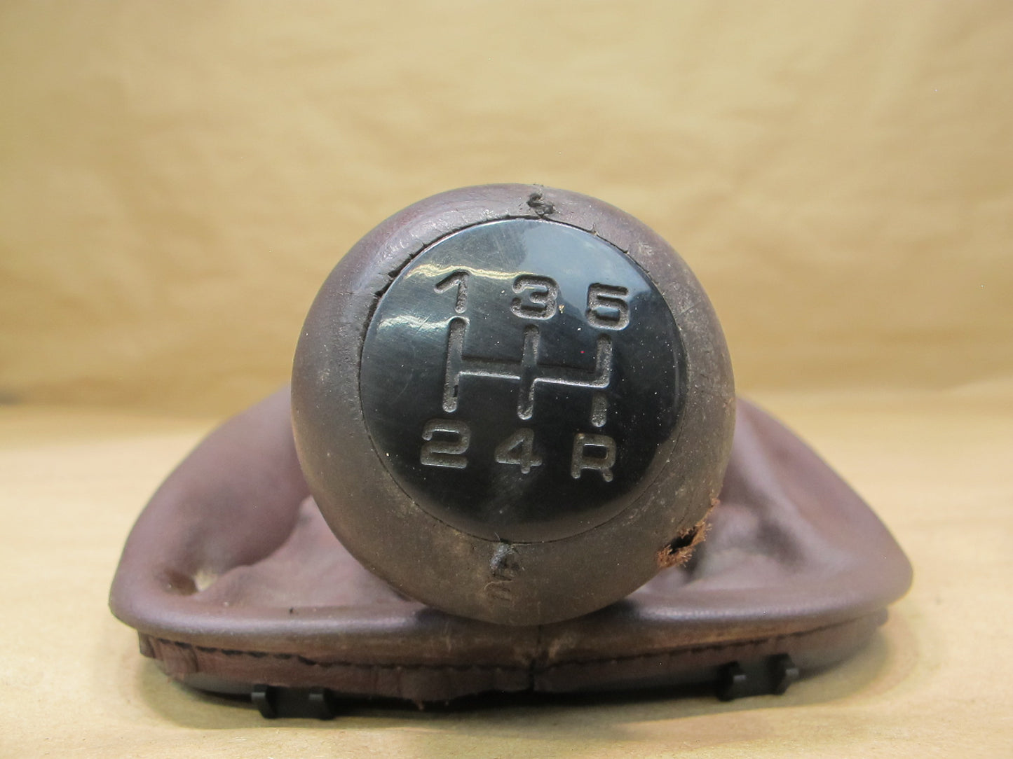 86-91 Porsche 944 5-SPEED MT Manual Transmission Shifter Knob w Boot OEM