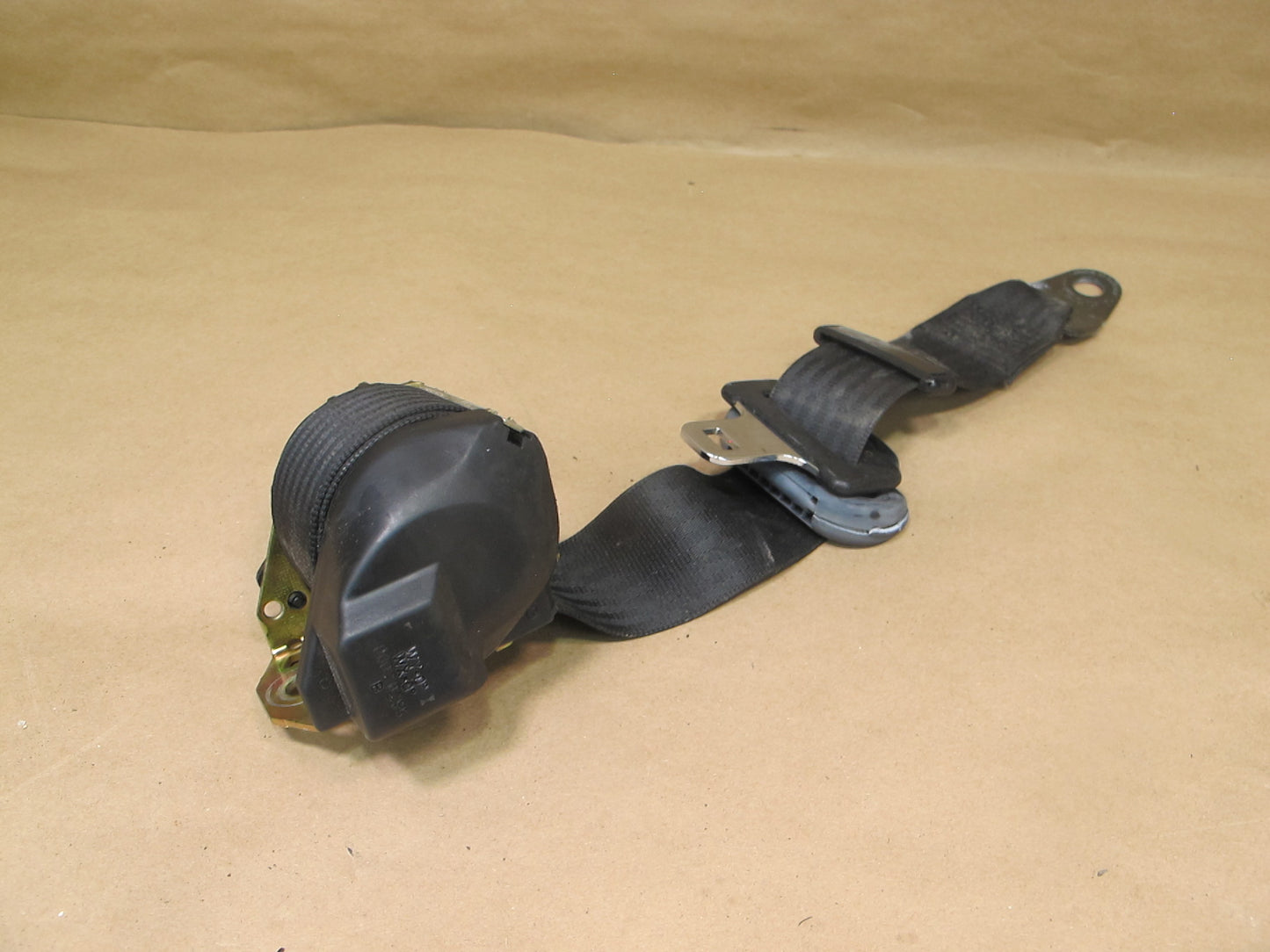 84-89 PORSCHE 944 FRONT LEFT & RIGHT SIDE SEATBELT RETRACTOR SET OEM