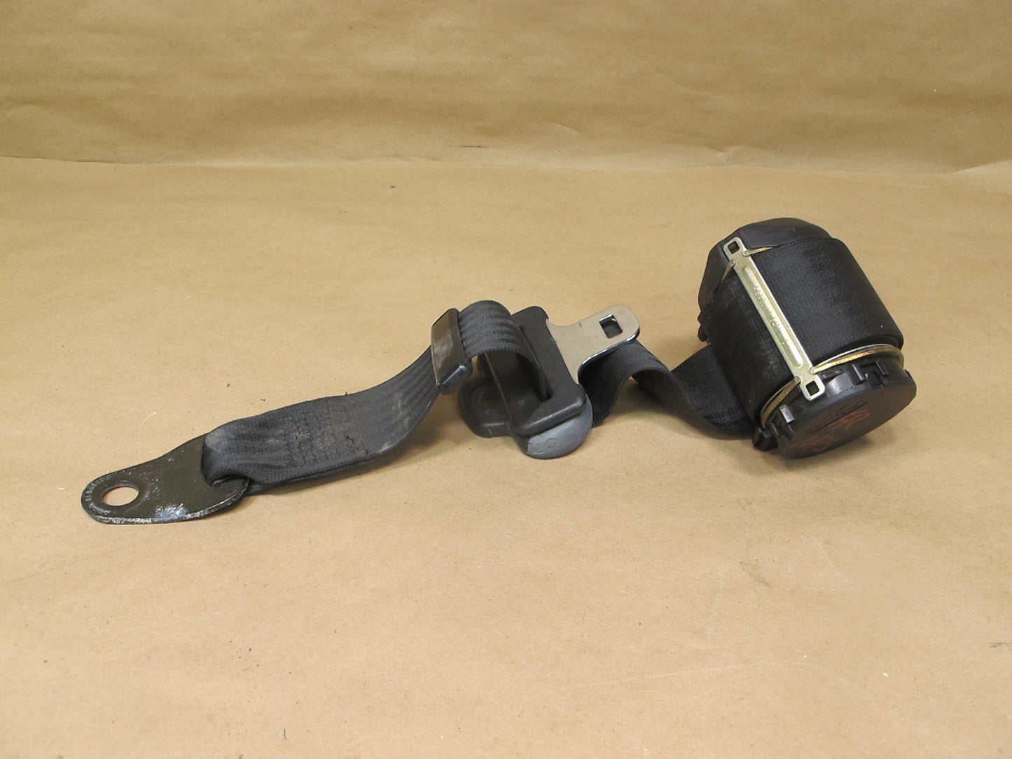 84-89 PORSCHE 944 FRONT LEFT & RIGHT SIDE SEATBELT RETRACTOR SET OEM