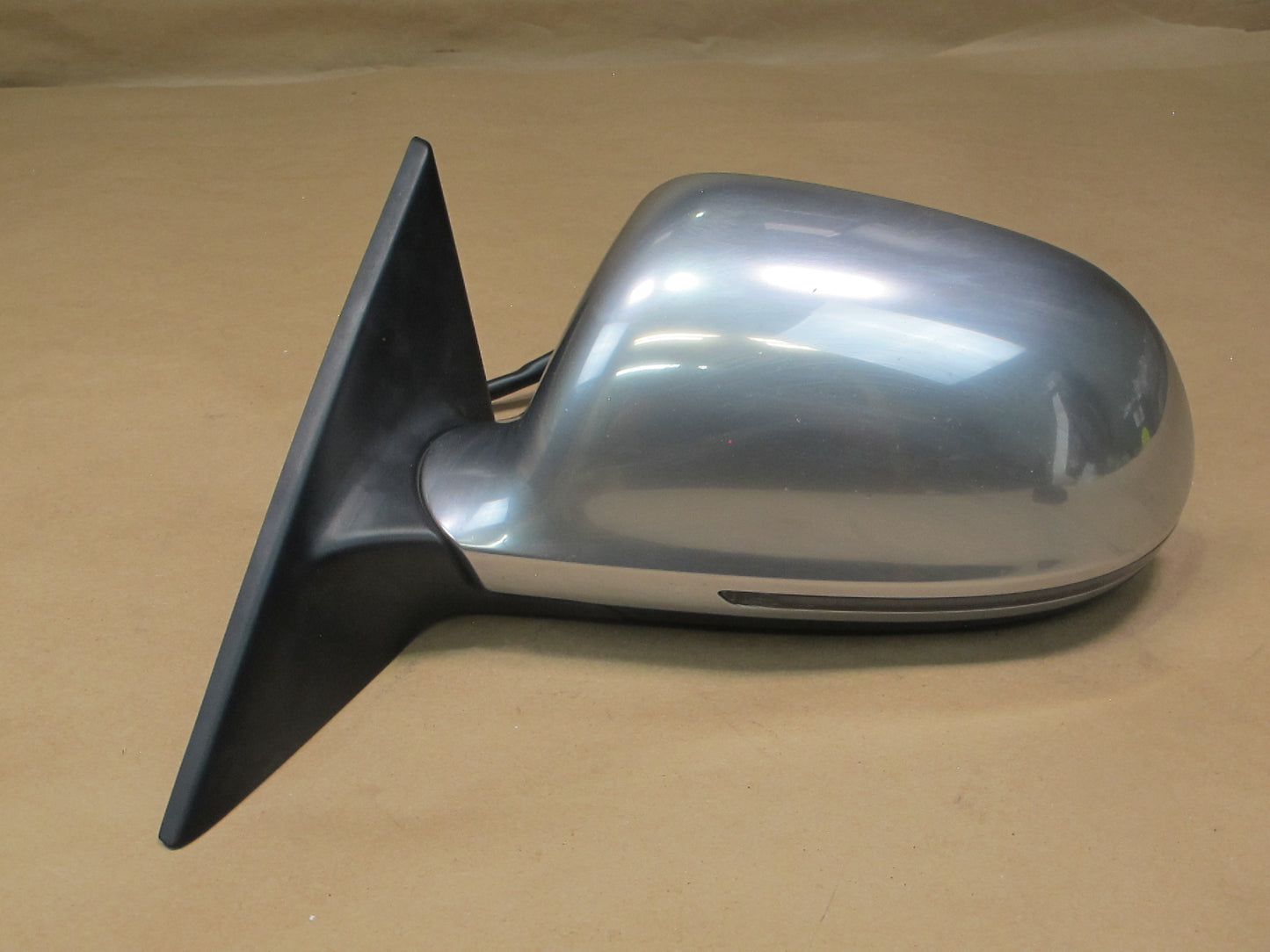 08-12 Audi 8T A5 S5 Front Left Auto Dim Heated Side View Mirror Aluminium OEM