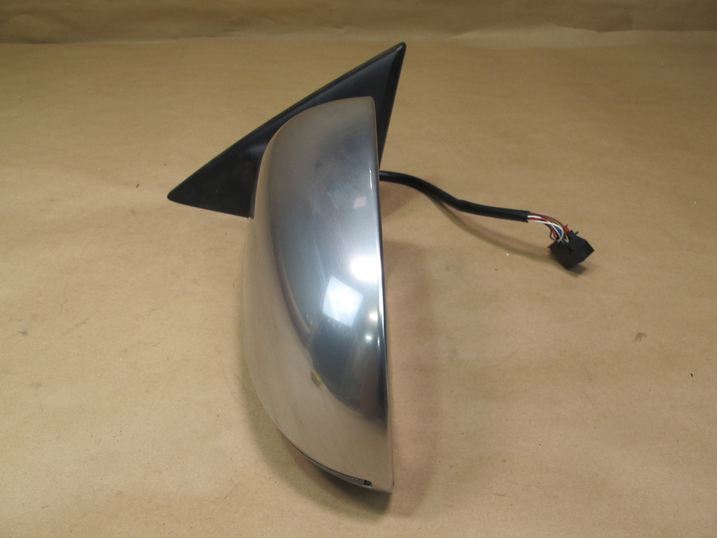 08-12 Audi 8T A5 S5 Front Left Auto Dim Heated Side View Mirror Aluminium OEM