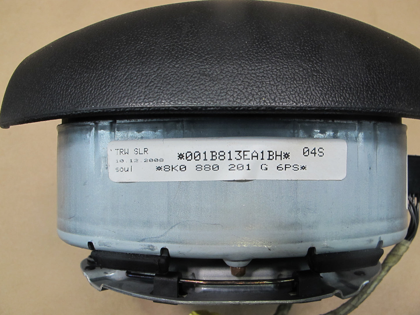 09-12 AUDI A4 S4 A5 S5 FRONT LEFT DRIVER SIDE STEERING WHEEL SRS AIRBAG OEM