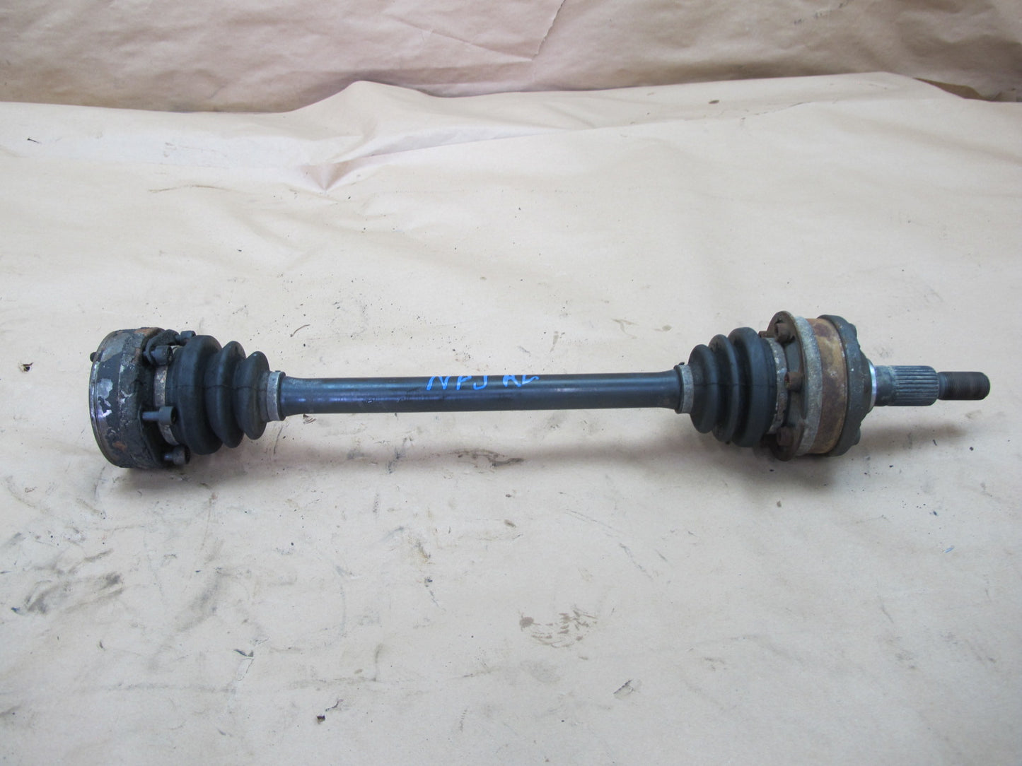 86-89 Porsche 944 Turbo 951 RWD Rear Left Axle Shaft 64k Miles OEM