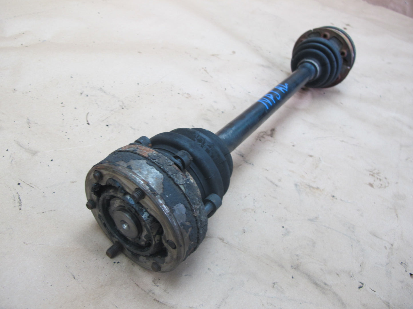 86-89 Porsche 944 Turbo 951 RWD Rear Left Axle Shaft 64k Miles OEM