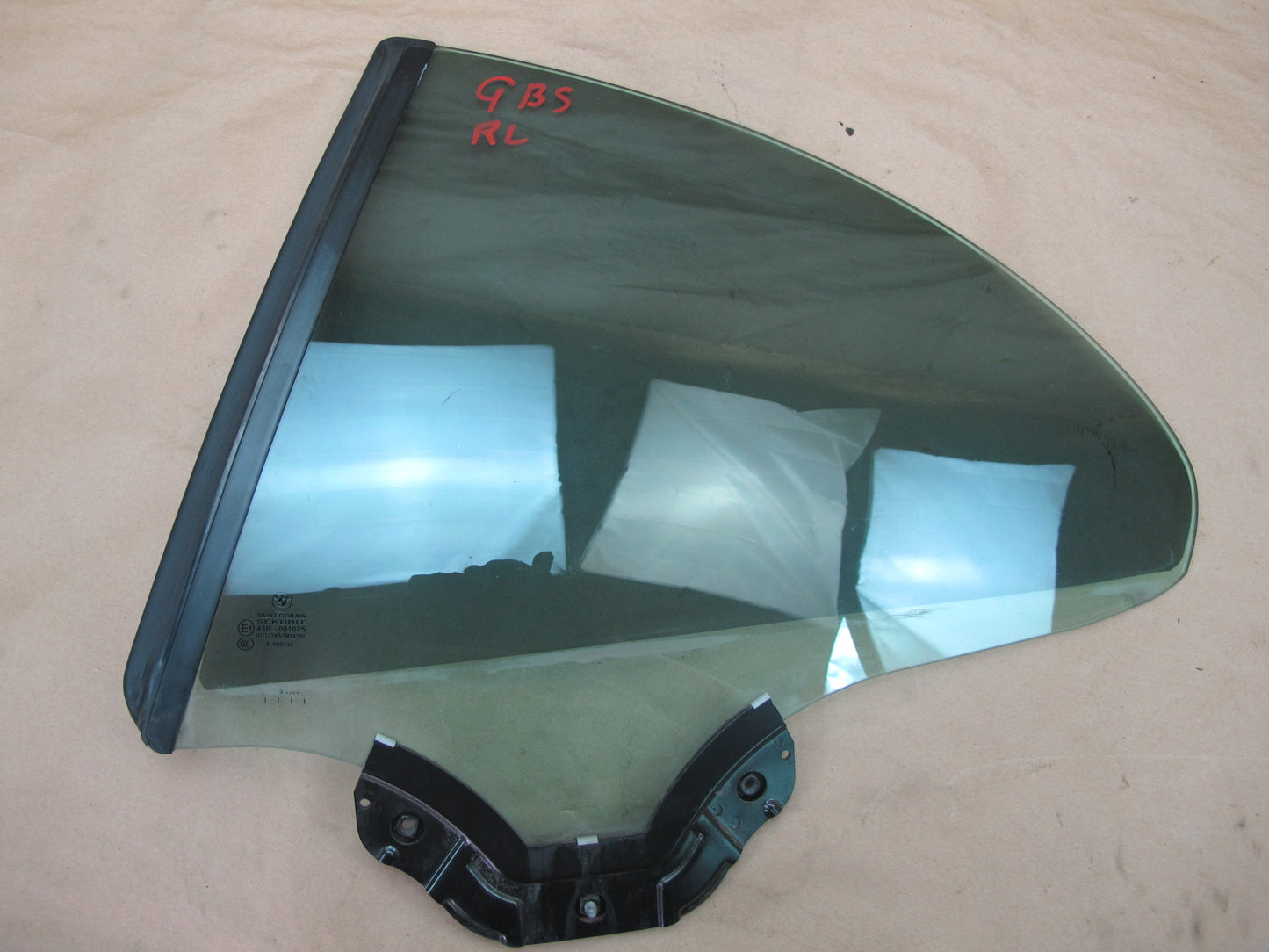 06-10 BMW E64 6-SERIES Convertible Rear Left Quarter Glass Window OEM