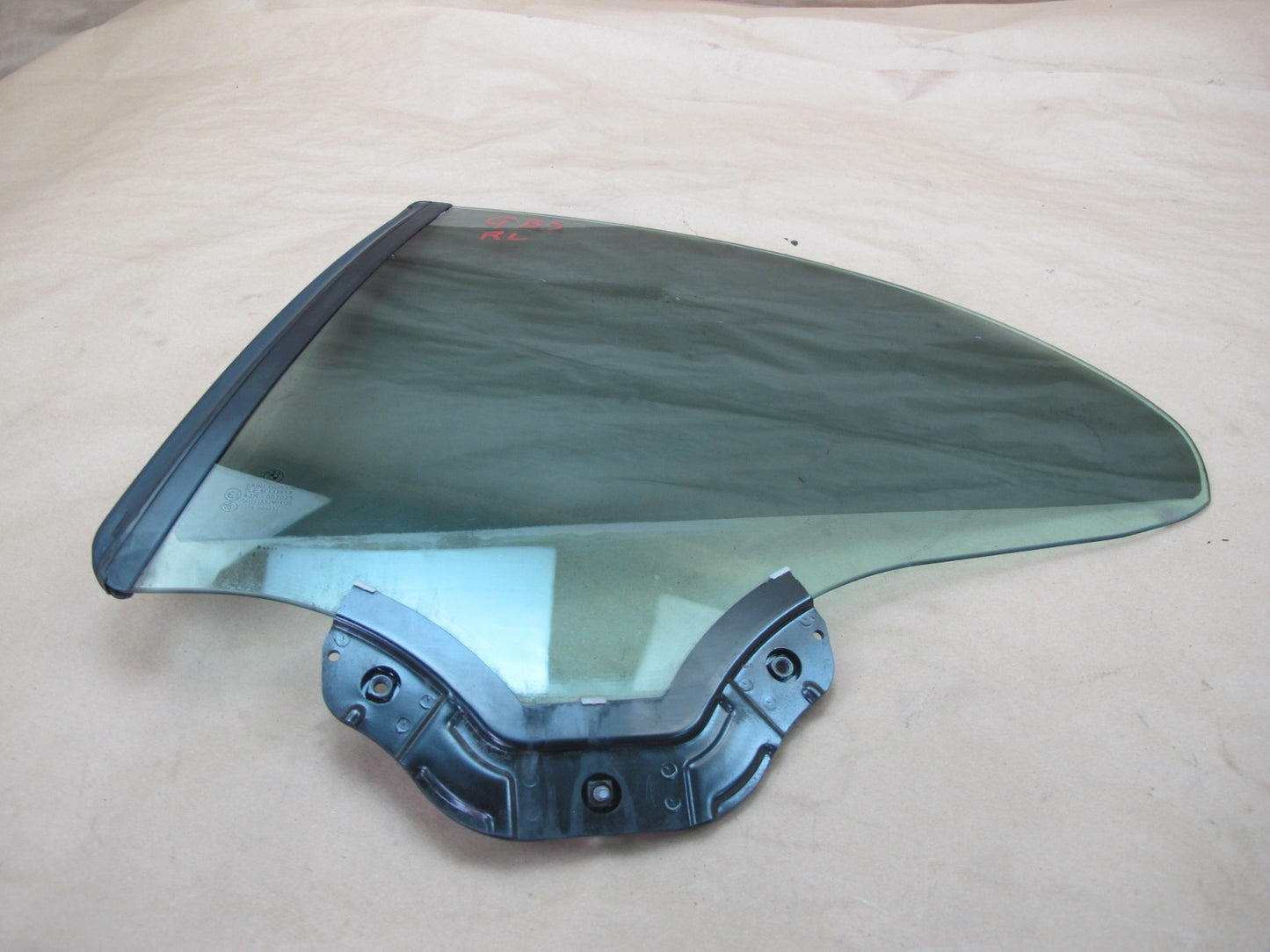 06-10 BMW E64 6-SERIES Convertible Rear Left Quarter Glass Window OEM