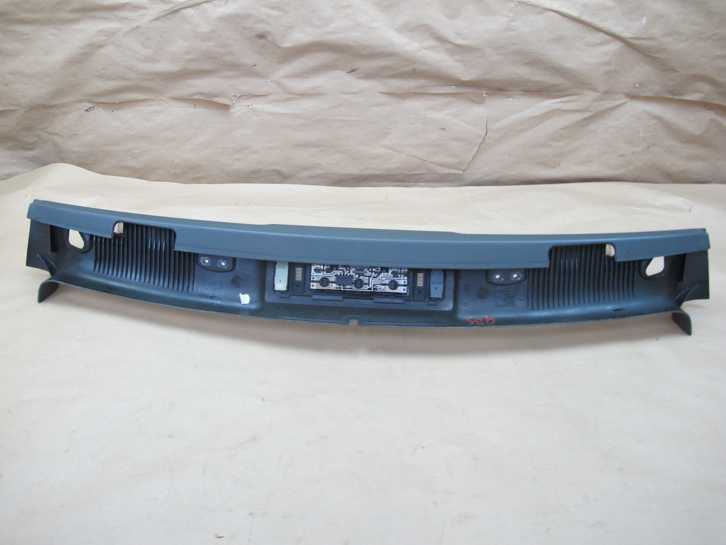 06-10 BMW E64 Convertible Front Headliner Trim Cover Panel w Dome Light OEM