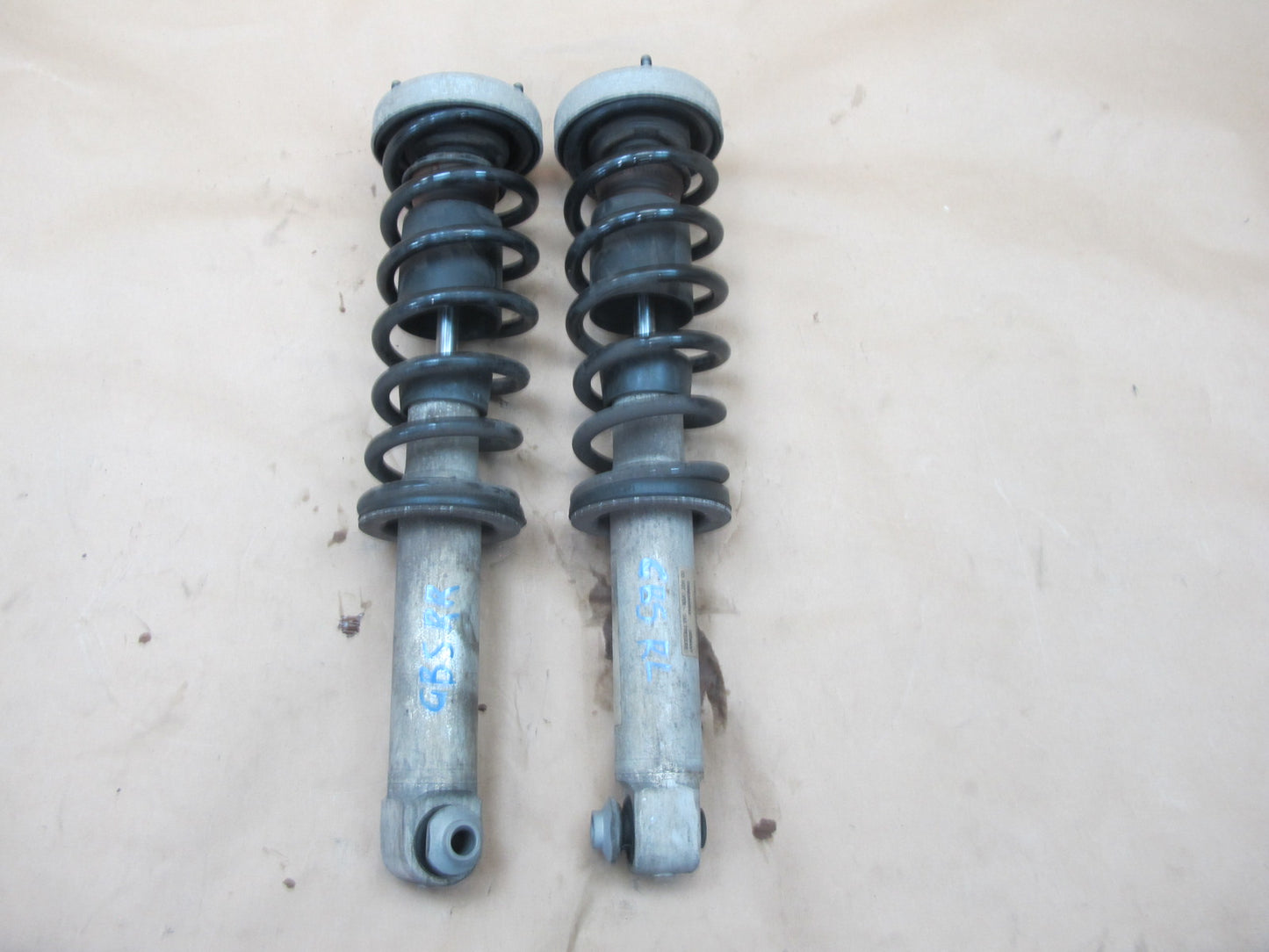 06-10 BMW E64 Convertible RWD Set of 2 Rear Strut Shock Absorber OEM