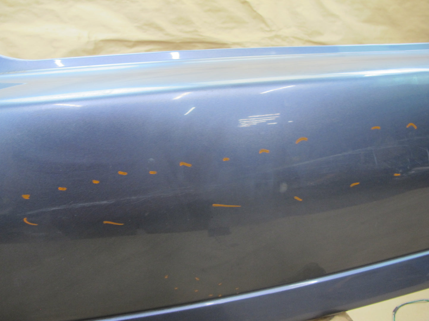 01-05 Lexus JCE10 IS300 Sedan Rear Bumper Cover w Marker Lights Bluestone OEM