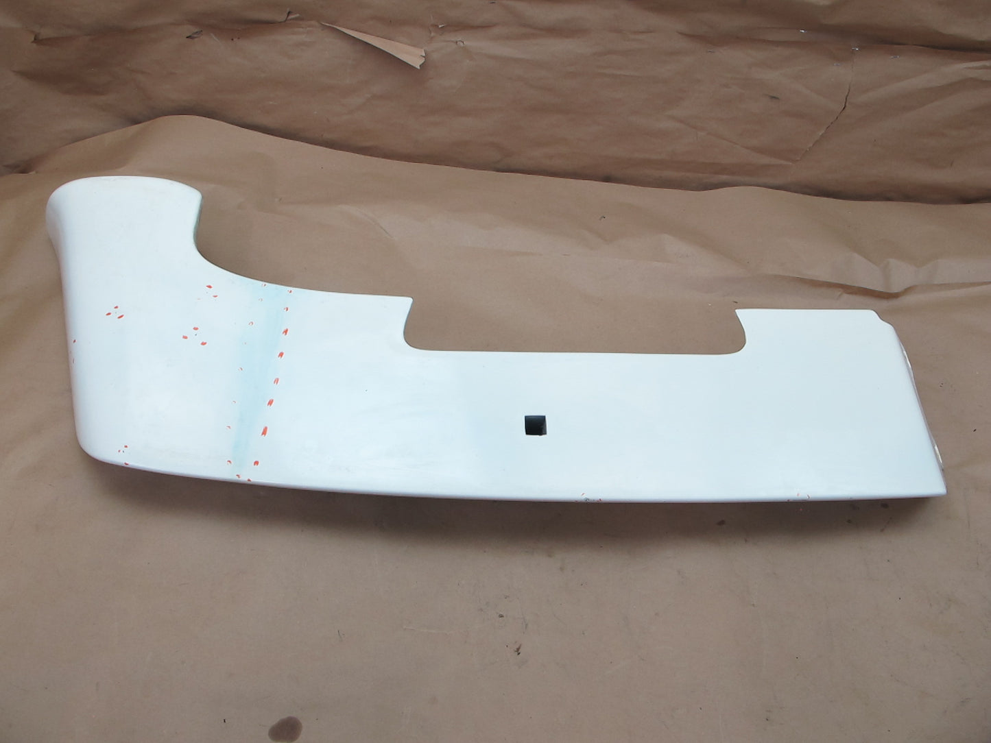 86-91 Porsche 944 Turbo 951 Set of 2 Rear Bumper Lower Apron Panel White OEM