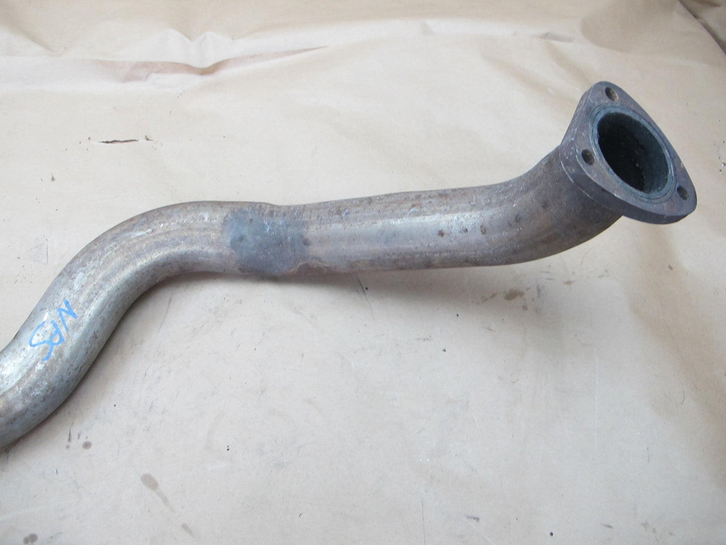 1988 PORSCHE 944 2.5L TURBO M44.51 MID EXHAUST PIPE CATALYTIC CONVERTER OEM