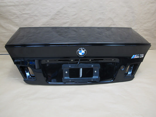 01-03 BMW E46 3-SERIES Coupe Rear Trunk Deck Lid Shell Panel w Spoiler LIP OEM