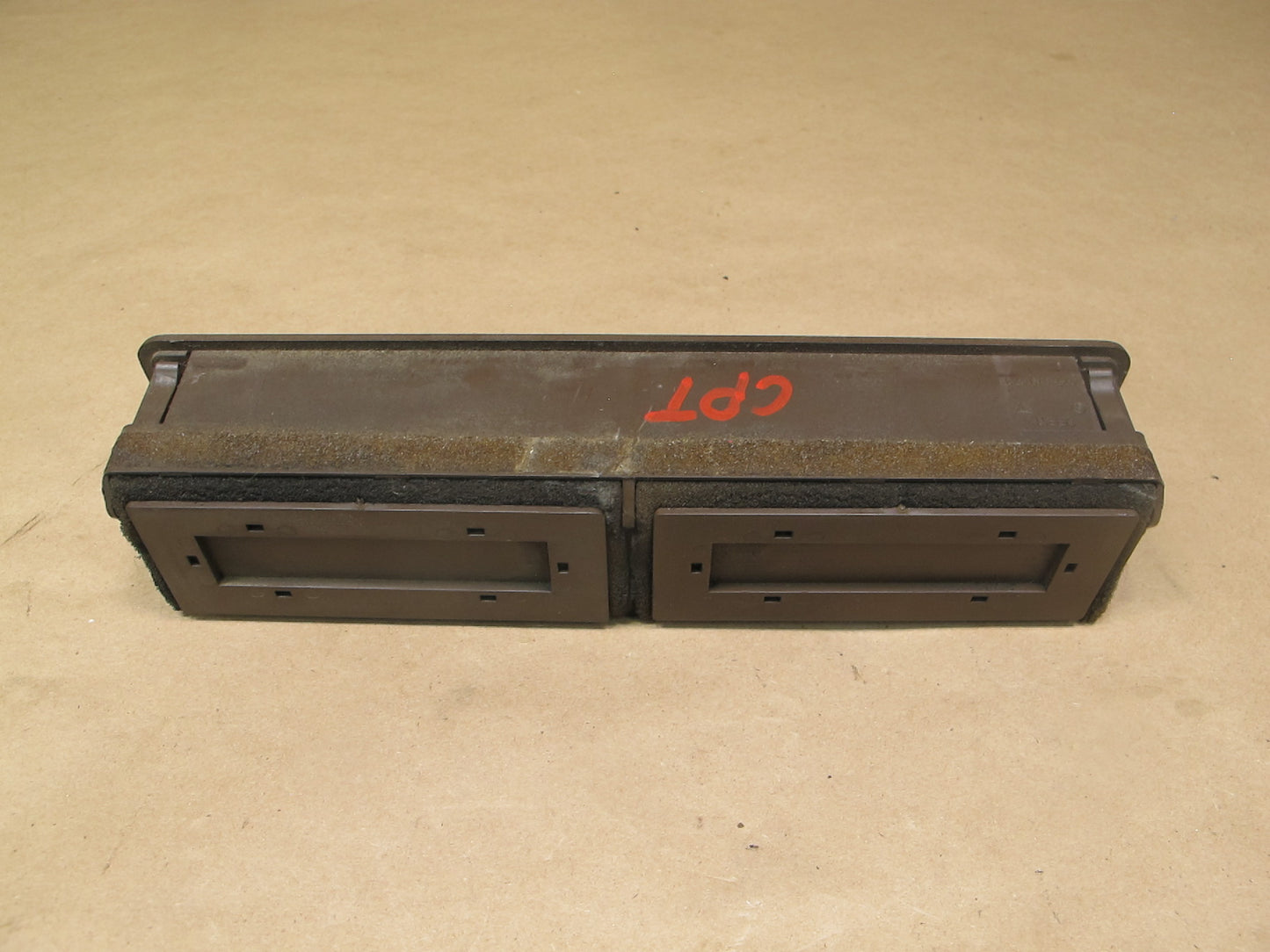 77-82 Porsche 924 Set of 3 Dash Front Center Left Right Air Vent OEM