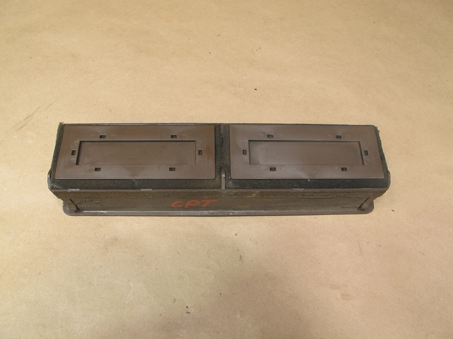 77-82 Porsche 924 Set of 3 Dash Front Center Left Right Air Vent OEM