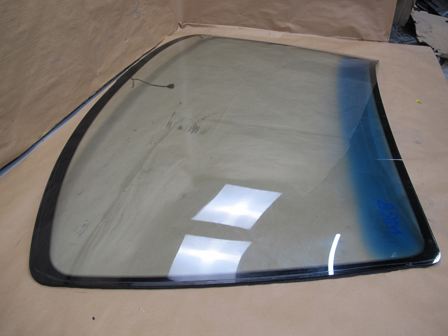 89-91 Mazda RX7 Front Windshield Glass Window w Antenna OEM