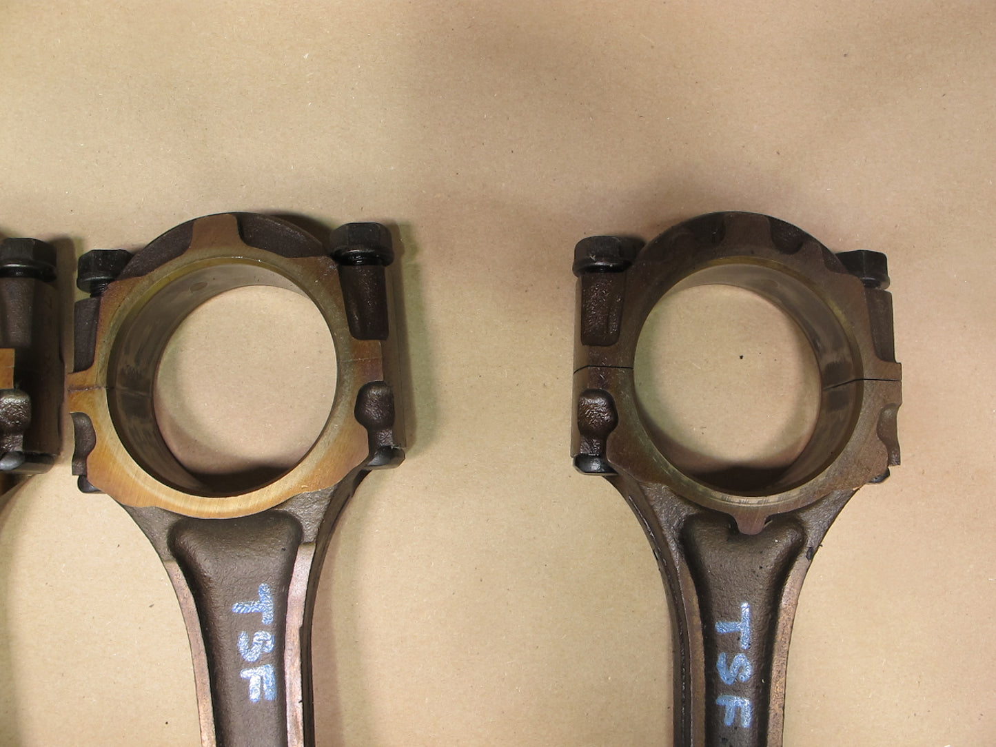 86-92 Toyota Supra MK3 7MGE Set of 4 Engine Piston w Connecting Rod OEM