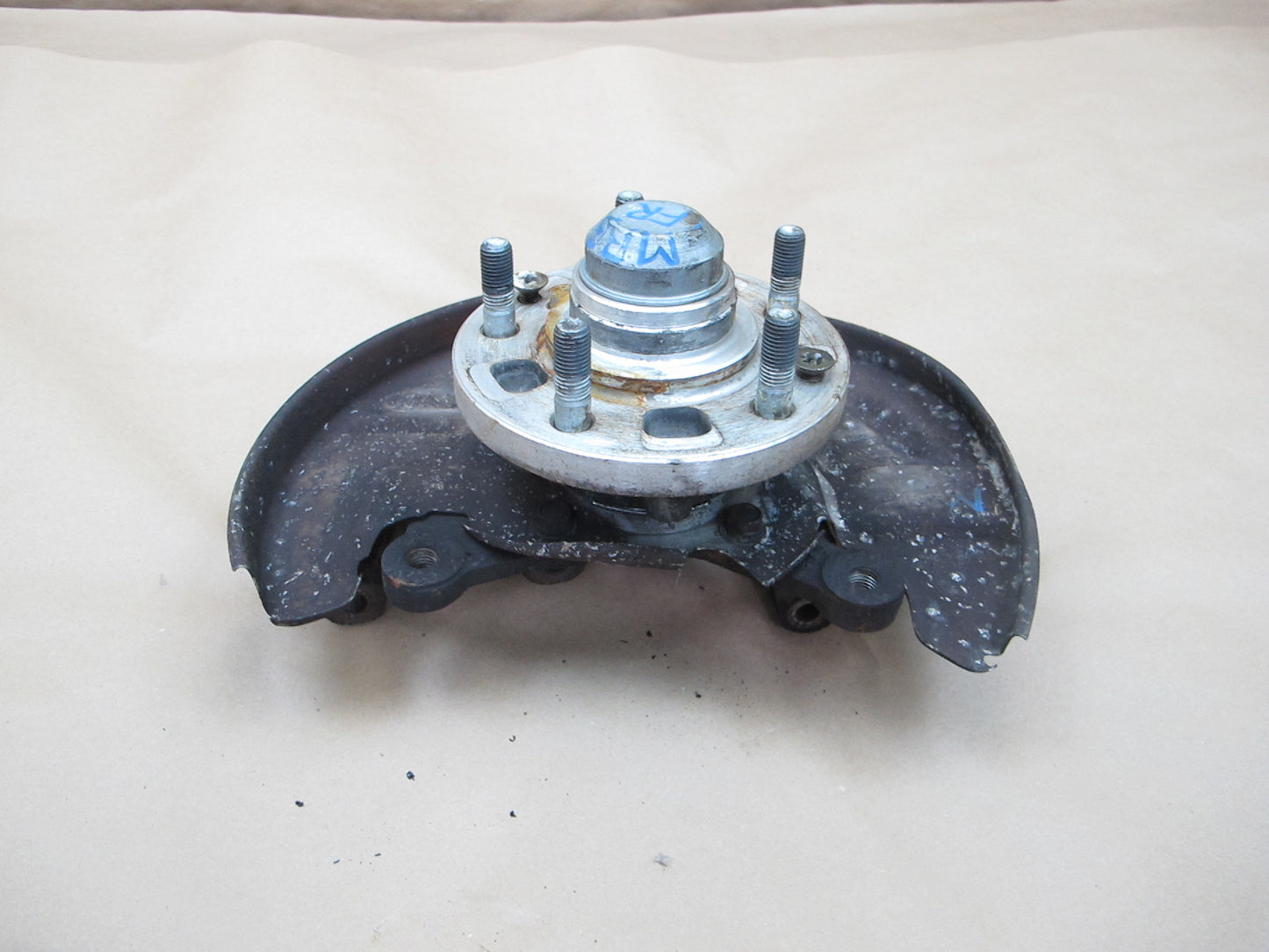 86-91 Mazda RX7 NON Turbo Front Right Spindle Knuckle Wheel Hub Bearing  OEM