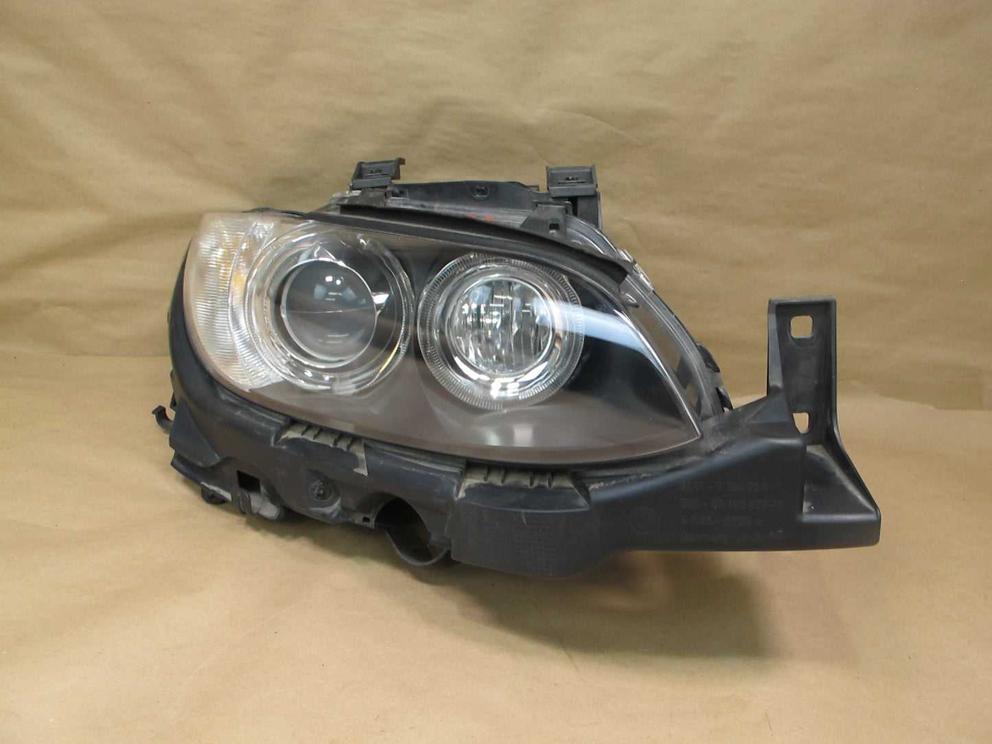 07-10 BMW E92 E93 Set of 2 AHL Adaptive Xenon Headlight Lamp w Bracket OEM