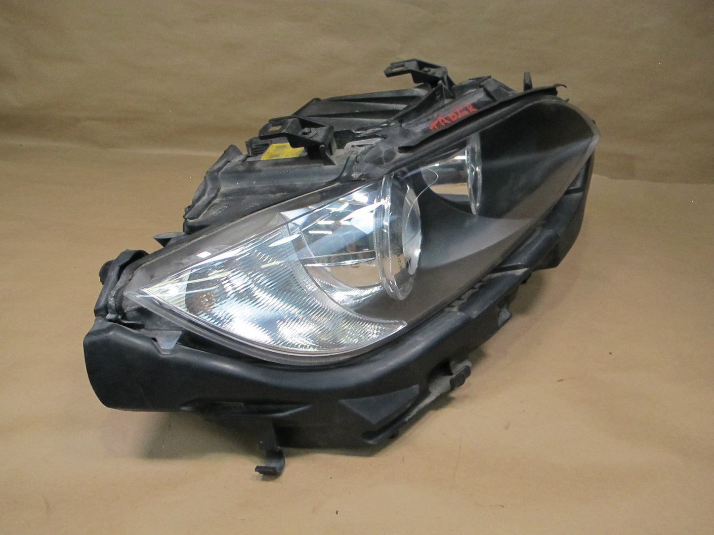 07-10 BMW E92 E93 Set of 2 AHL Adaptive Xenon Headlight Lamp w Bracket OEM