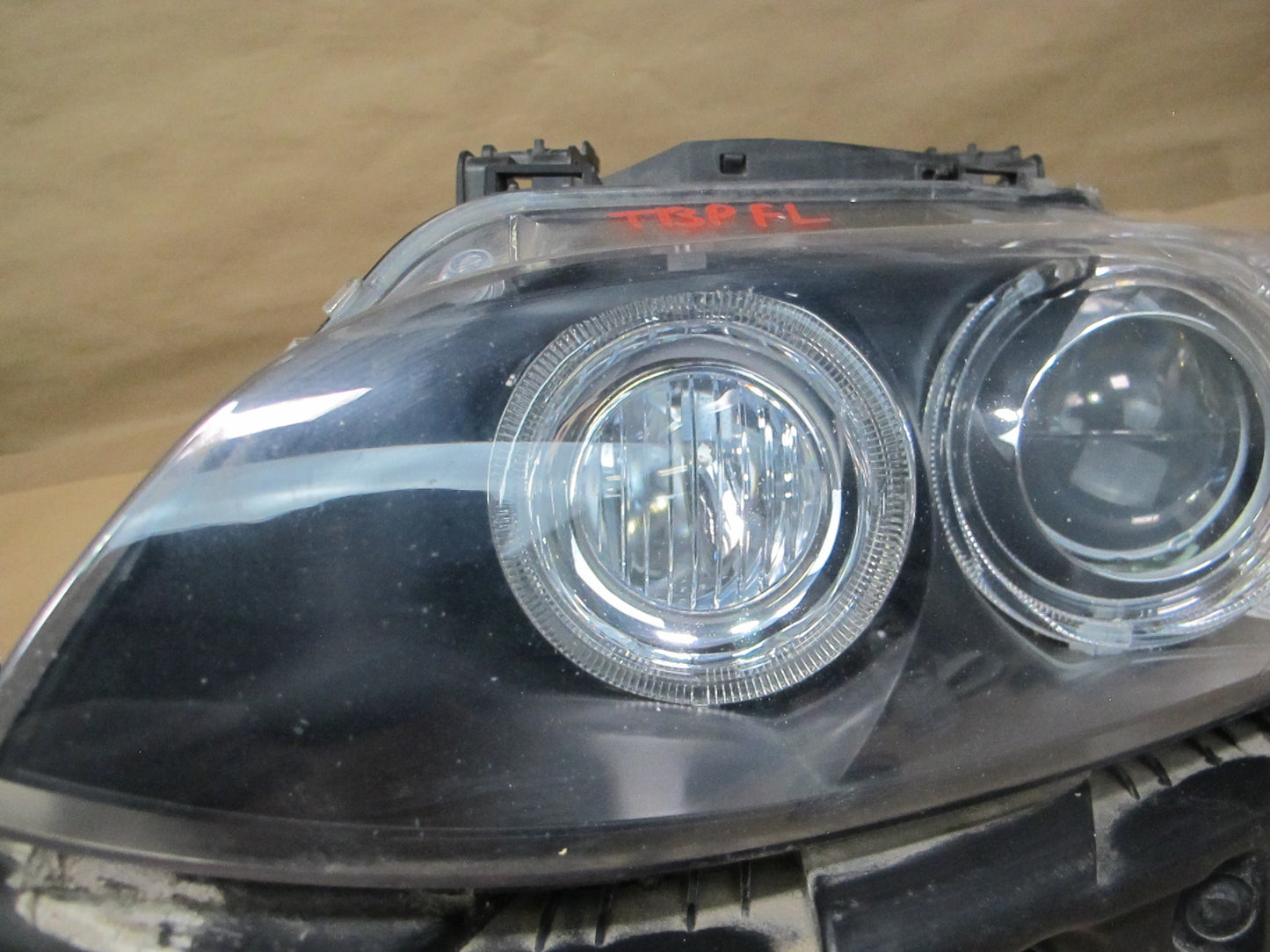 07-10 BMW E92 E93 Set of 2 AHL Adaptive Xenon Headlight Lamp w Bracket OEM