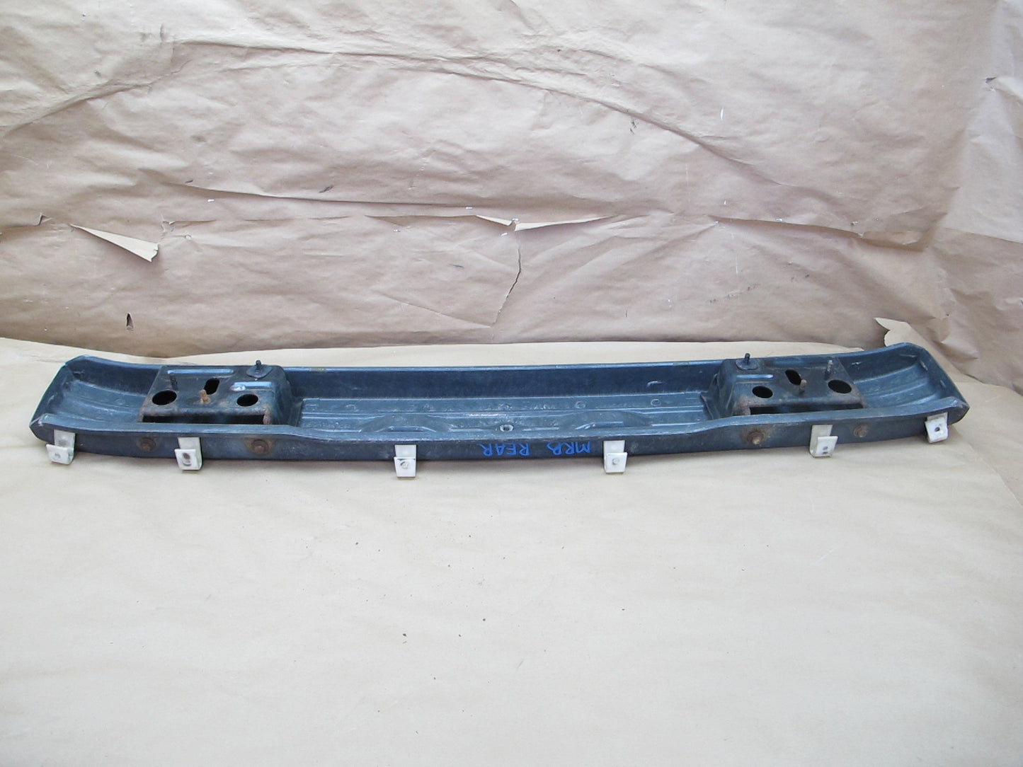 89-91 Mazda RX7 Rear Bumper Impact Reinforcement Bar w Foam OEM