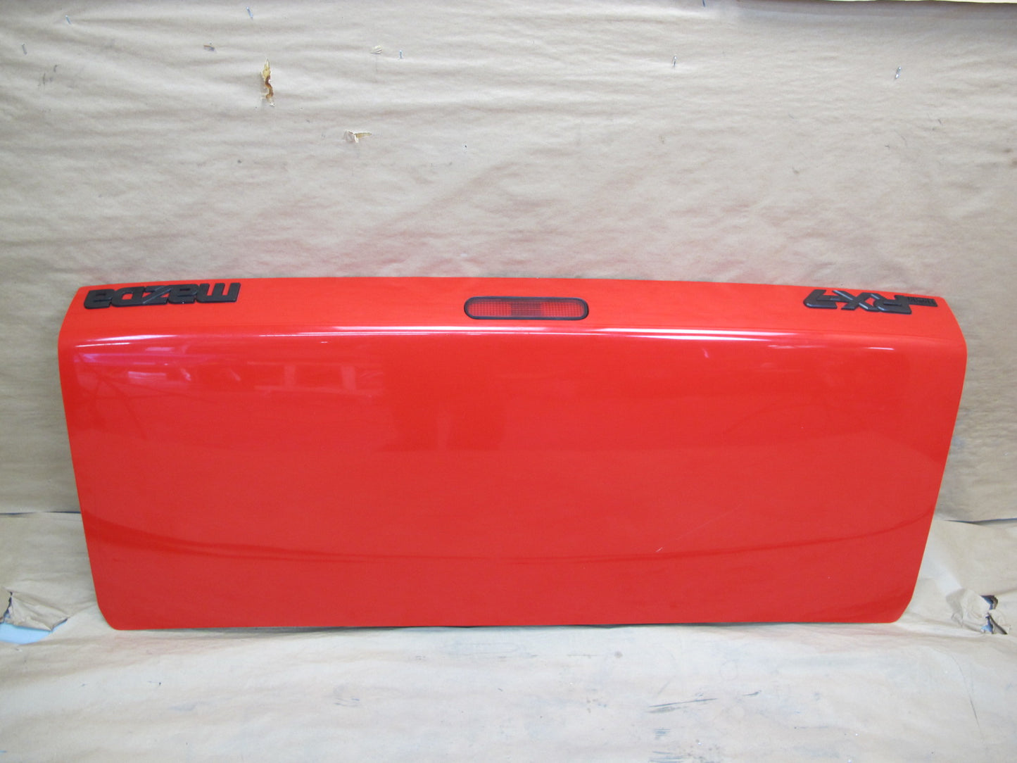 88-91 Mazda RX7 Convertible Rear Trunk Deck Lid Shell Panel Cover OEM