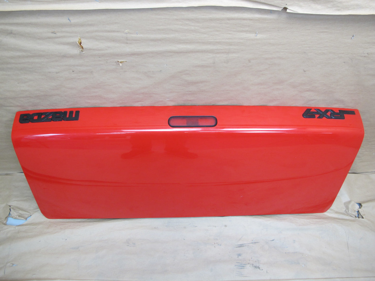 88-91 Mazda RX7 Convertible Rear Trunk Deck Lid Shell Panel Cover OEM