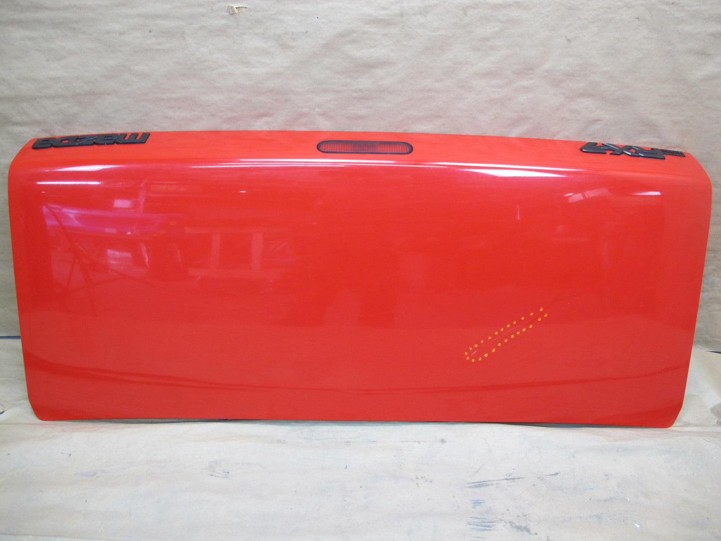 88-91 Mazda RX7 Convertible Rear Trunk Deck Lid Shell Panel Cover OEM