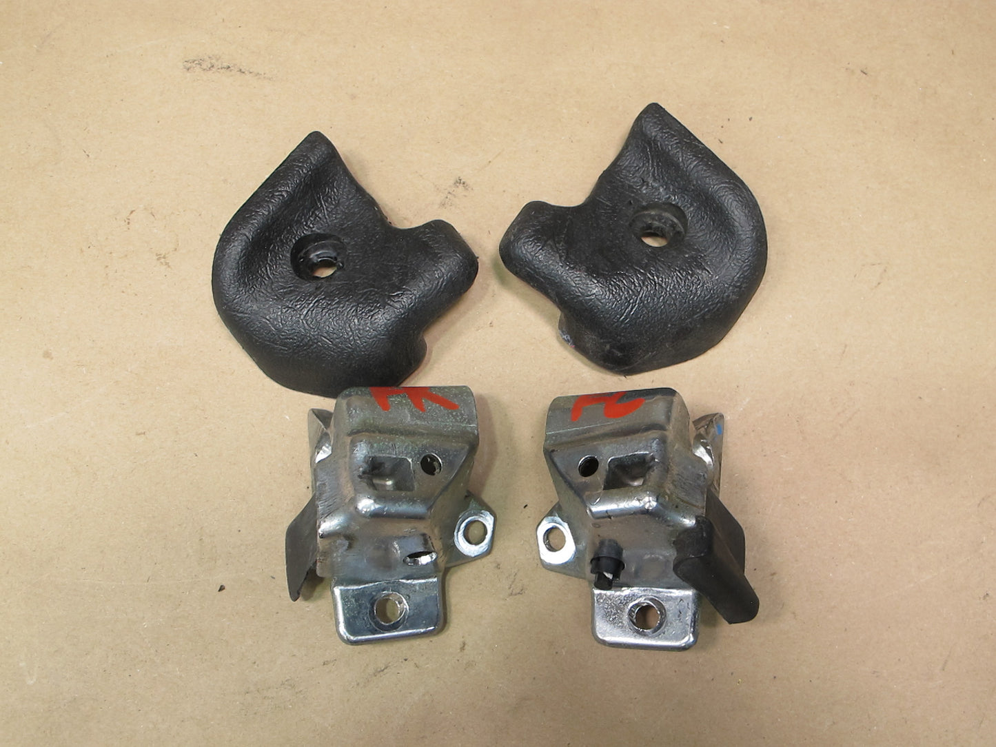 85-93 Volkswagen VW Cabriolet Set of 2 Right & Left TOP Latch Striker OEM