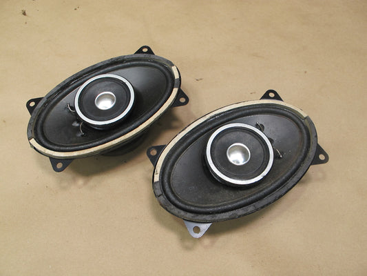 85-93 VW Cabriolet Set of 2 Front Left & Right Door Speaker Kenwood KFC-463V