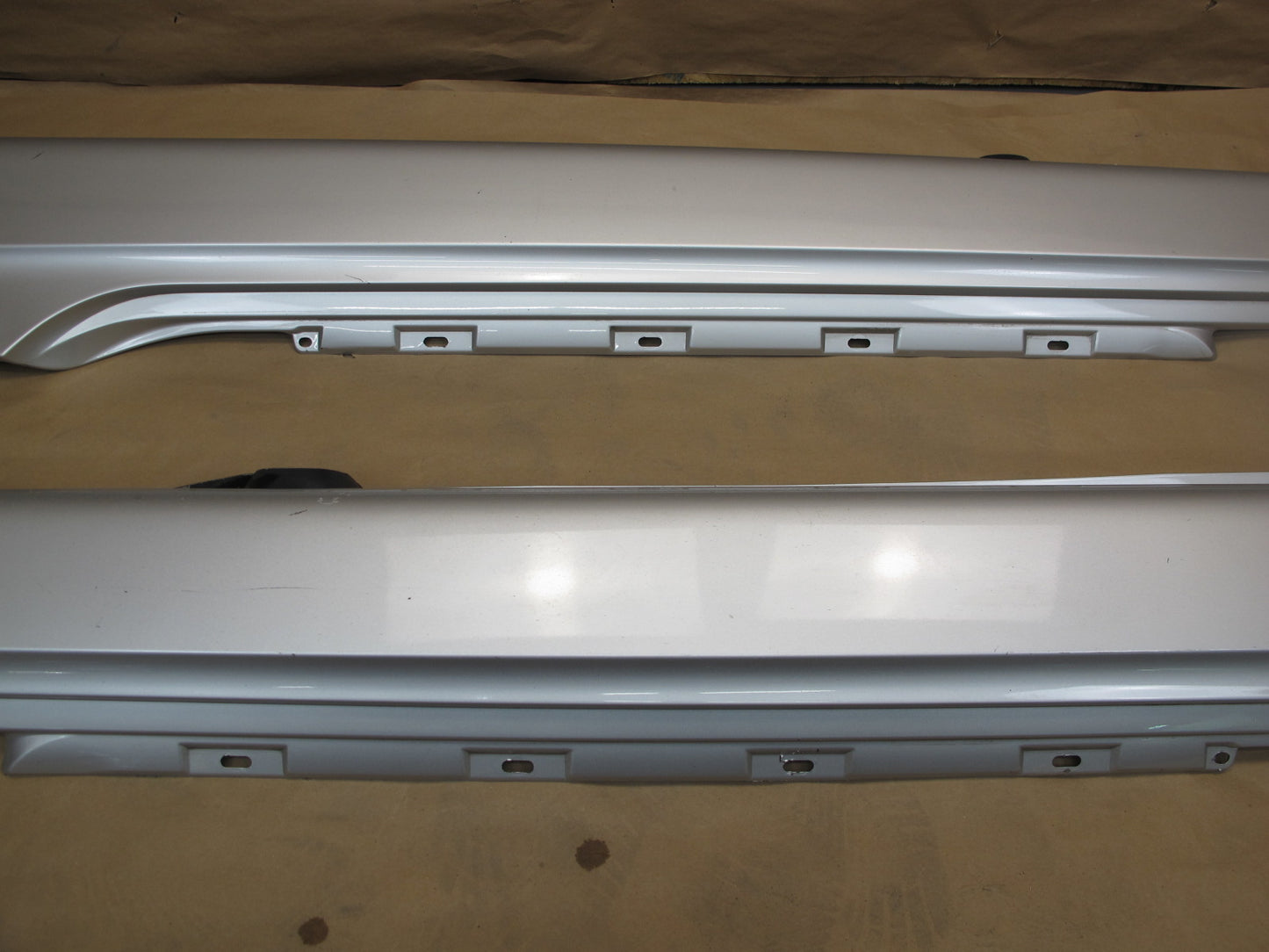 04-07 BMW E63 E64 6-SERIES Set of 2 Left & Right Skirt Rocker Molding OEM