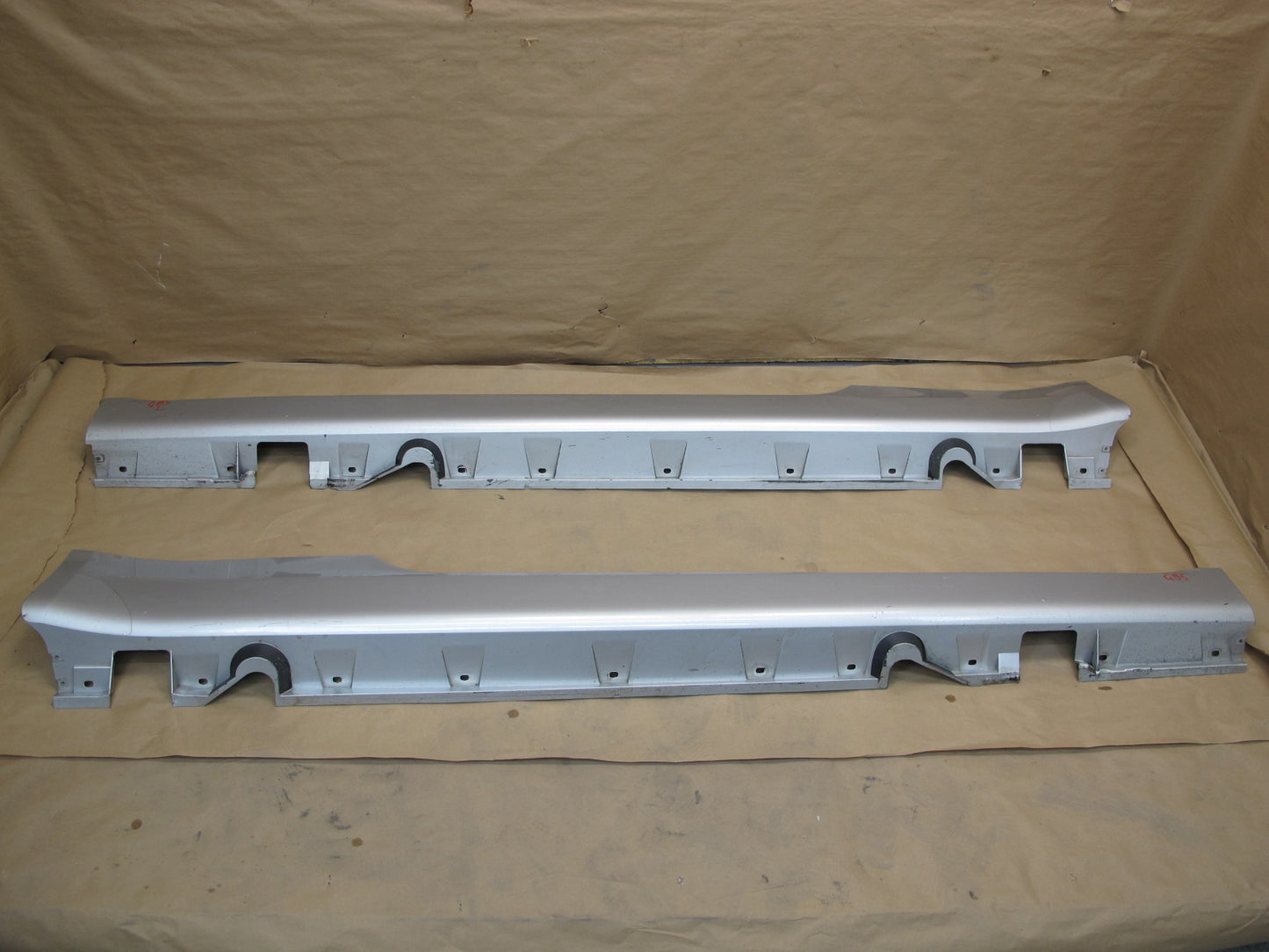 04-07 BMW E63 E64 6-SERIES Set of 2 Left & Right Skirt Rocker Molding OEM