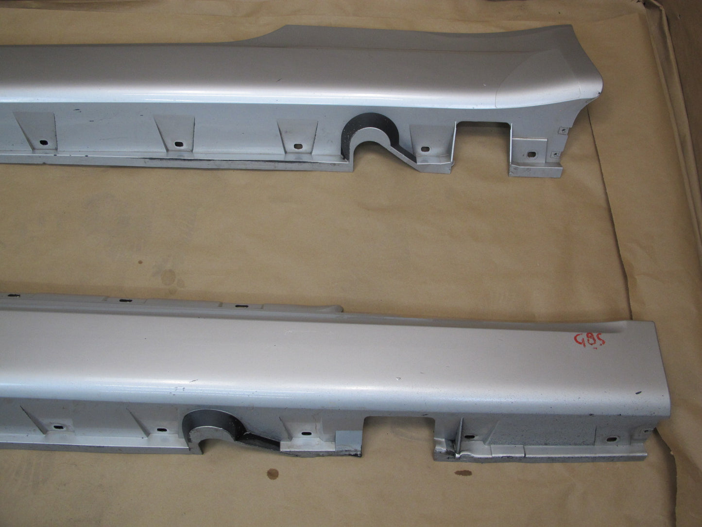 04-07 BMW E63 E64 6-SERIES Set of 2 Left & Right Skirt Rocker Molding OEM