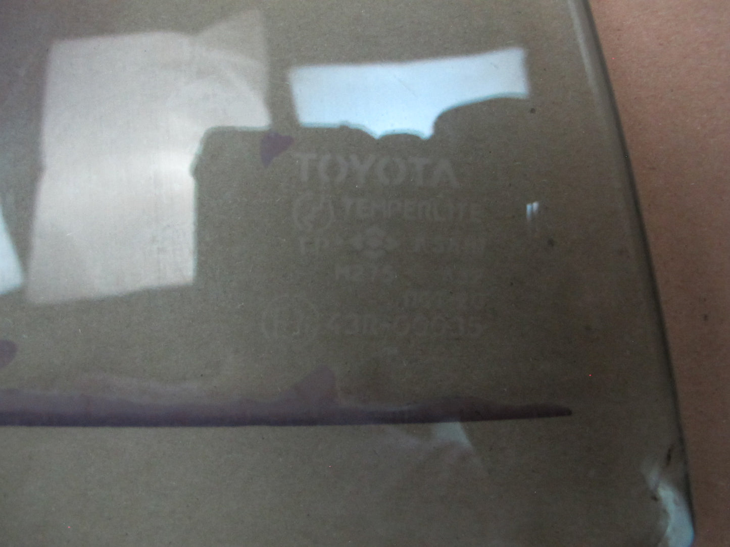 86-92 Toyota Supra MK3 Left Driver Door Glass Window OEM