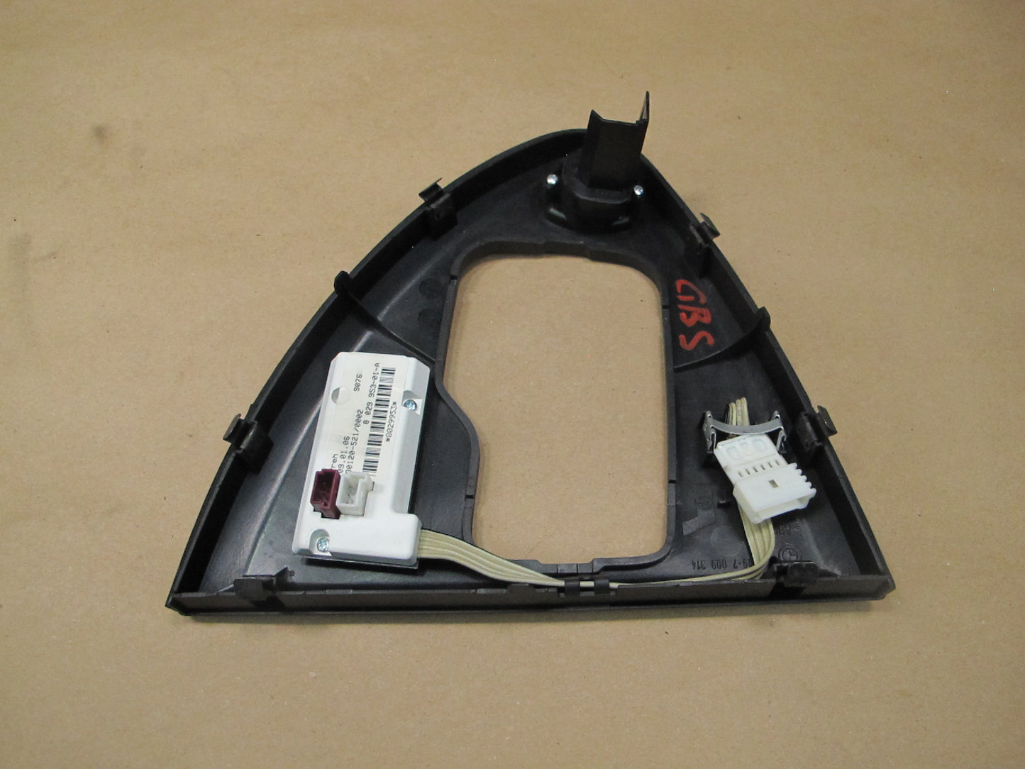 05-07 BMW E63 E64 6-SERIES A/T Shifter Surrond Trim Cover w Gear Indicator OEM