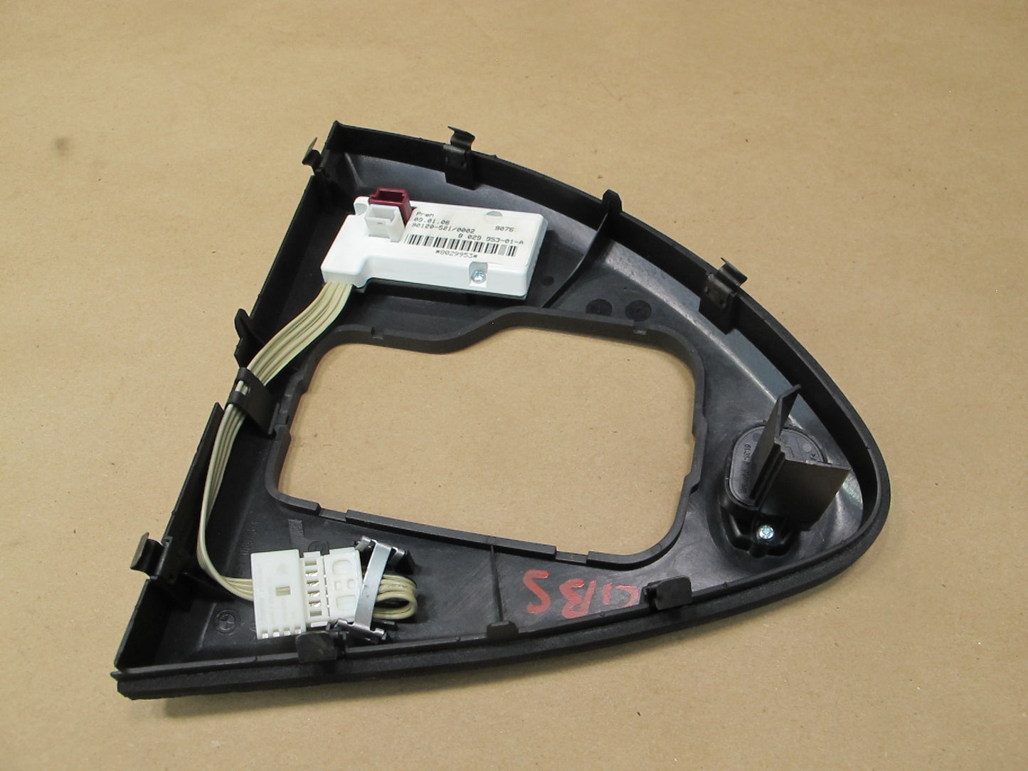 05-07 BMW E63 E64 6-SERIES A/T Shifter Surrond Trim Cover w Gear Indicator OEM