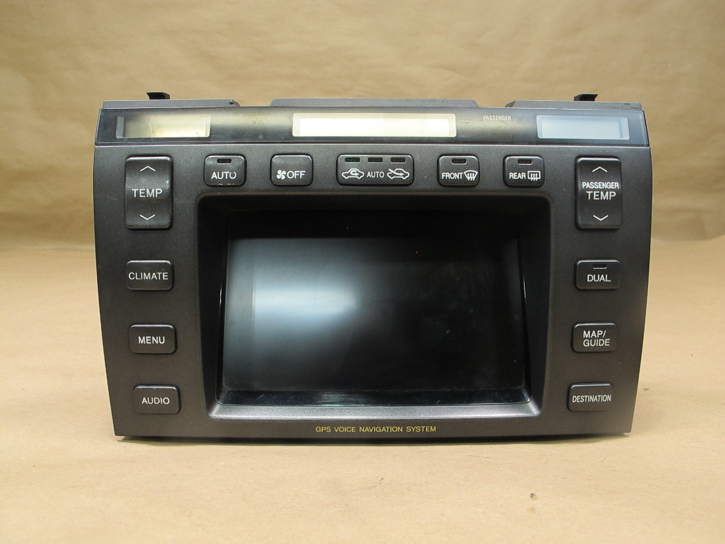 98-00 Lexus LS400 GPS Navigation Info Headunit Display Screen 86111-50070 OEM