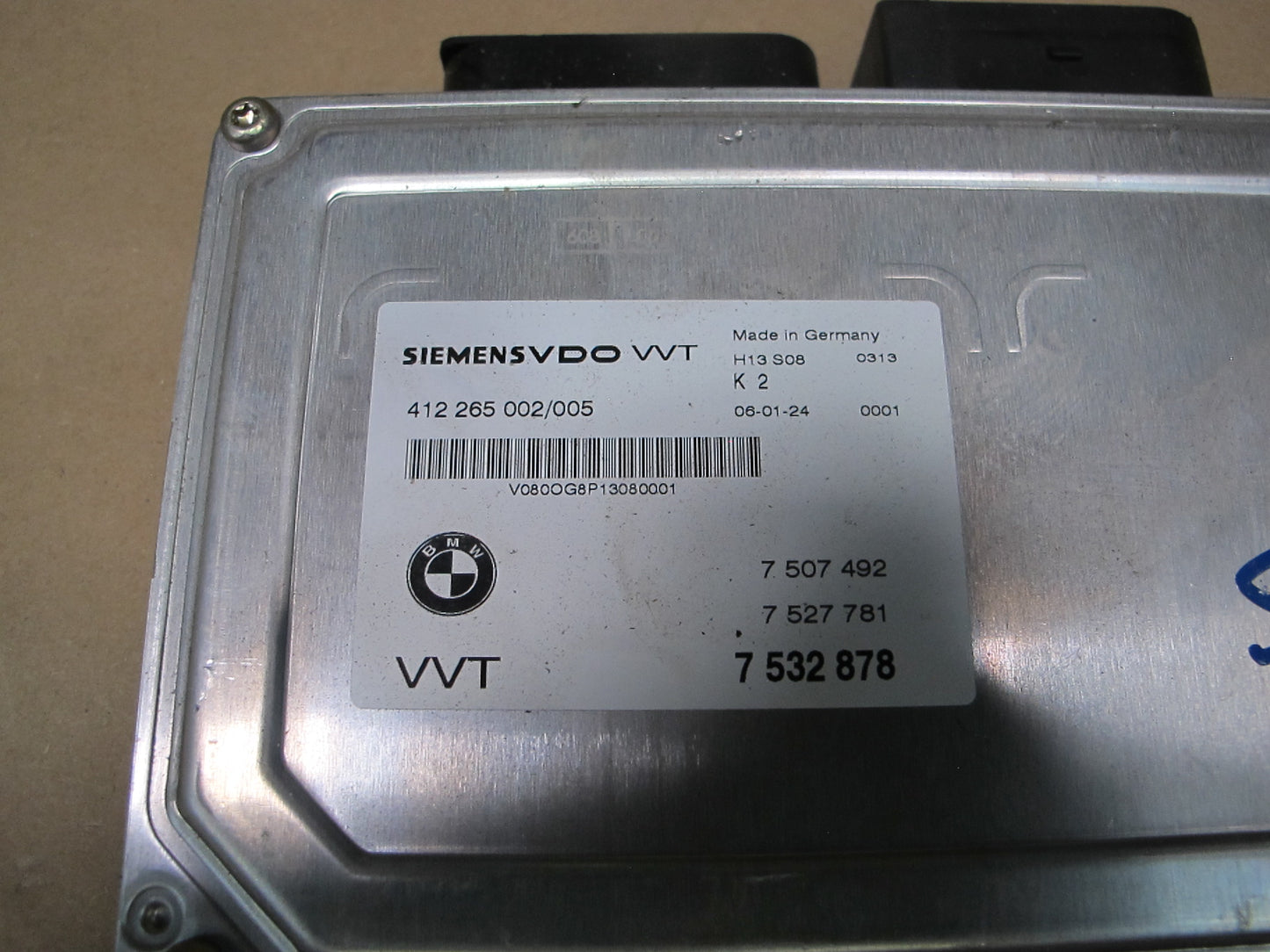 04-06 BMW E63 E64 6-SERIES A/T Valvetronic Control Module 7532878 OEM