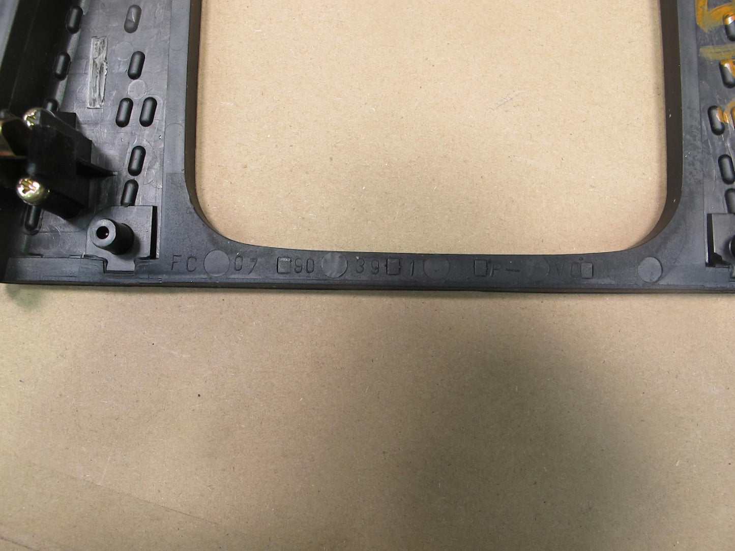 89-91 Mazda RX7 AT Automatic Transmission Shifter Surround Bezel Trim OEM