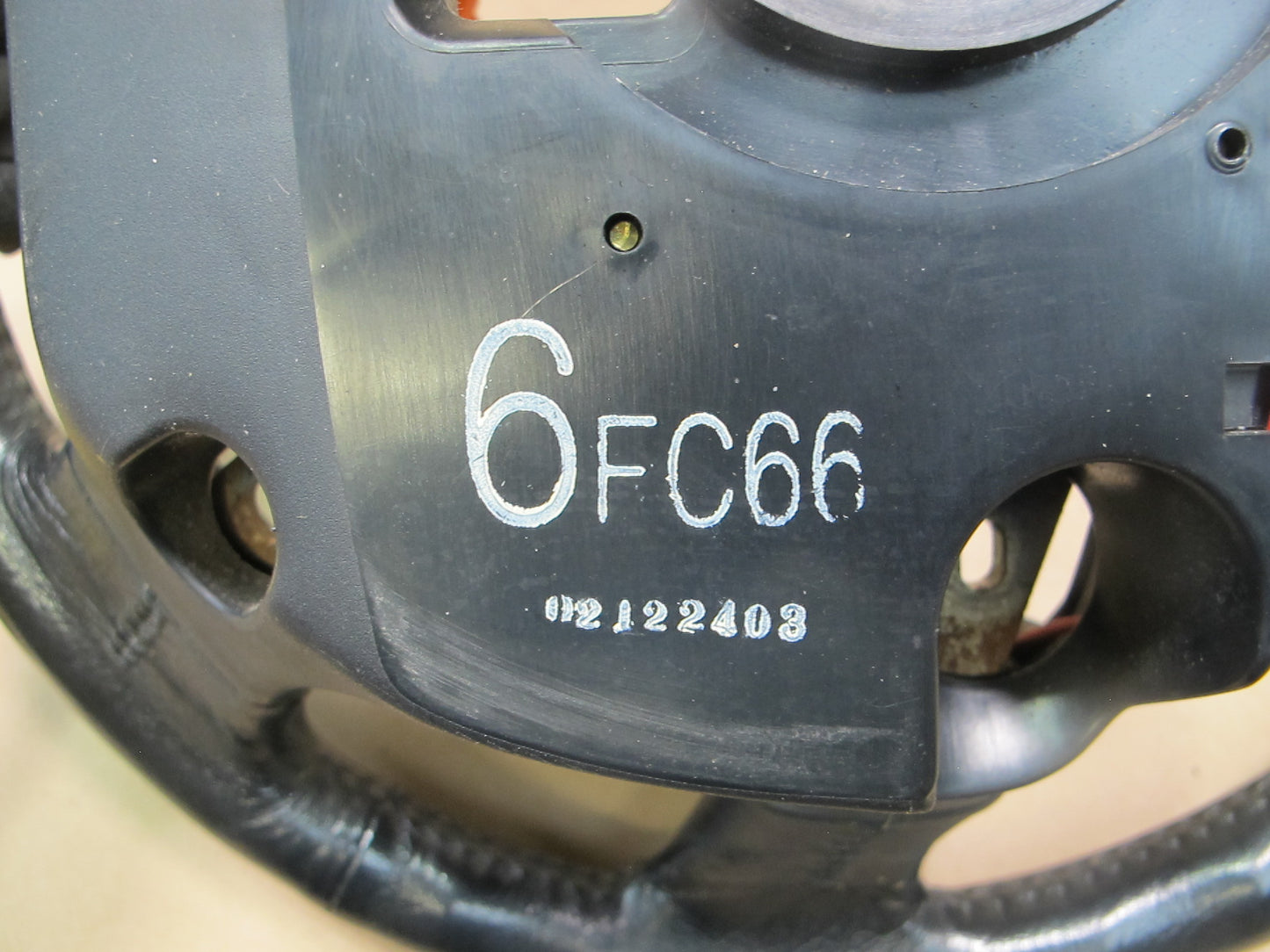 90-91 Mazda RX7 Leather Steering Black OEM