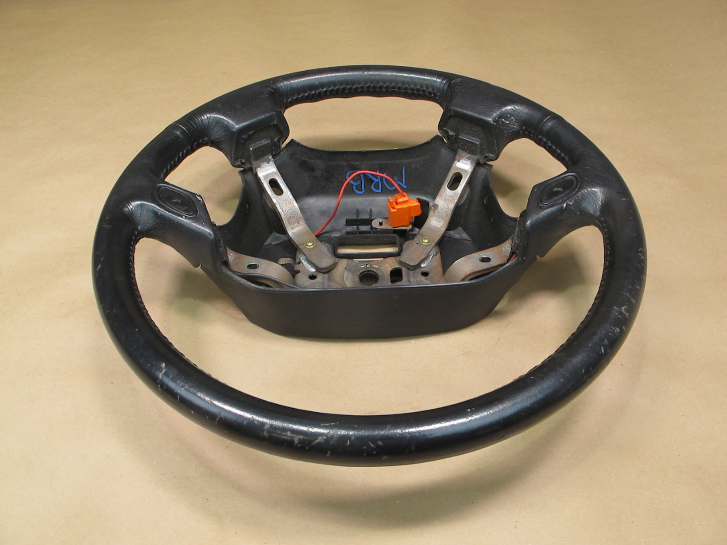90-91 Mazda RX7 Leather Steering Black OEM