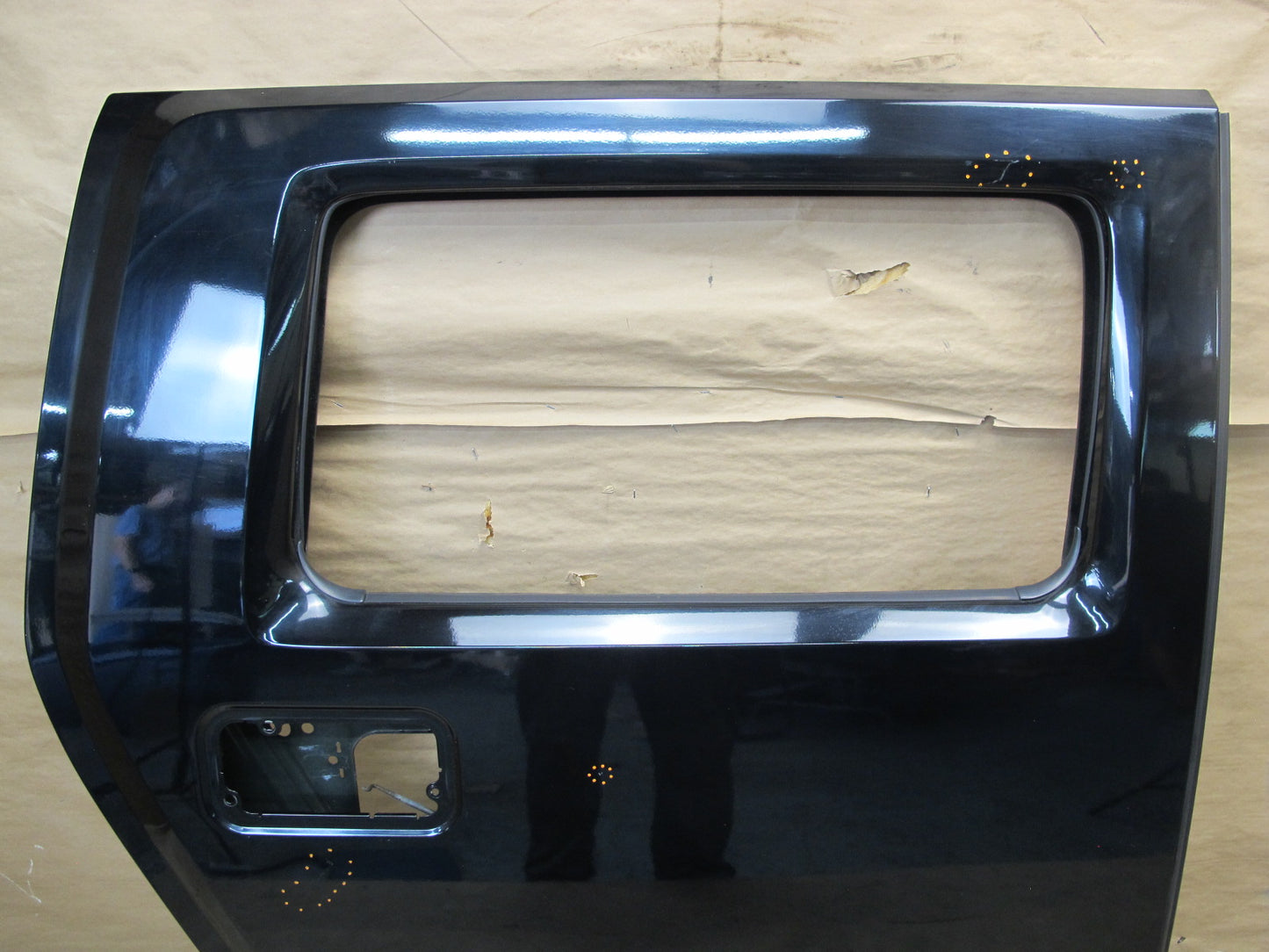 2003-2009 Hummer H2 Rear Right Passenger Side Exterior Door Shell Panel Black