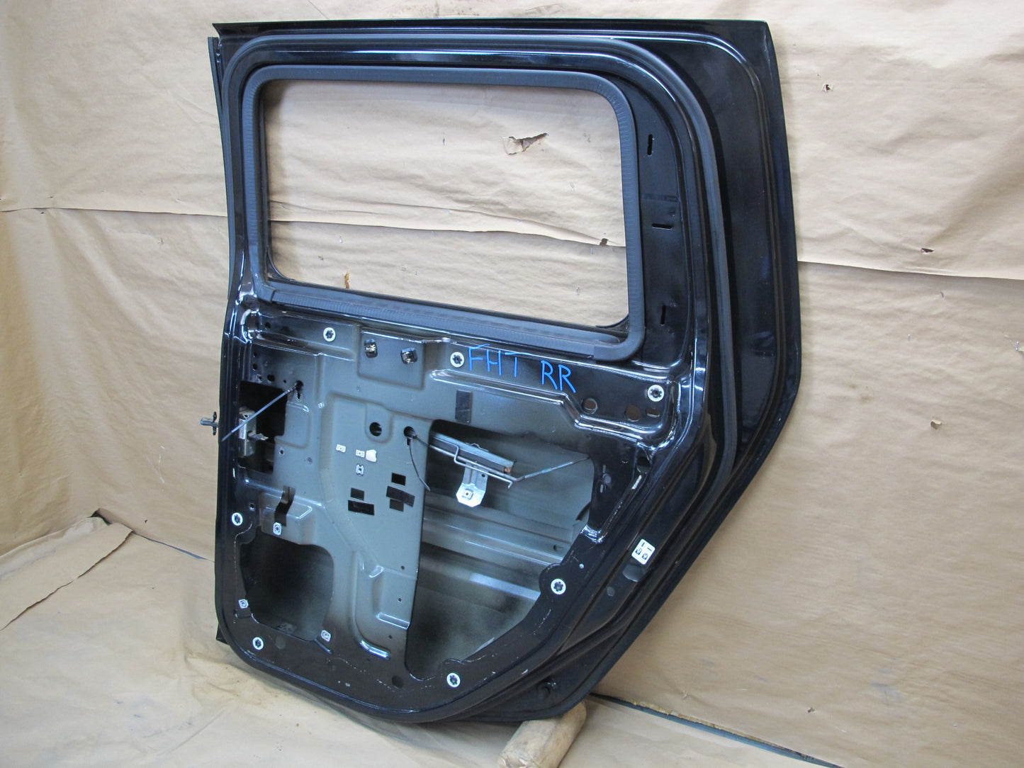 2003-2009 Hummer H2 Rear Right Passenger Side Exterior Door Shell Panel Black