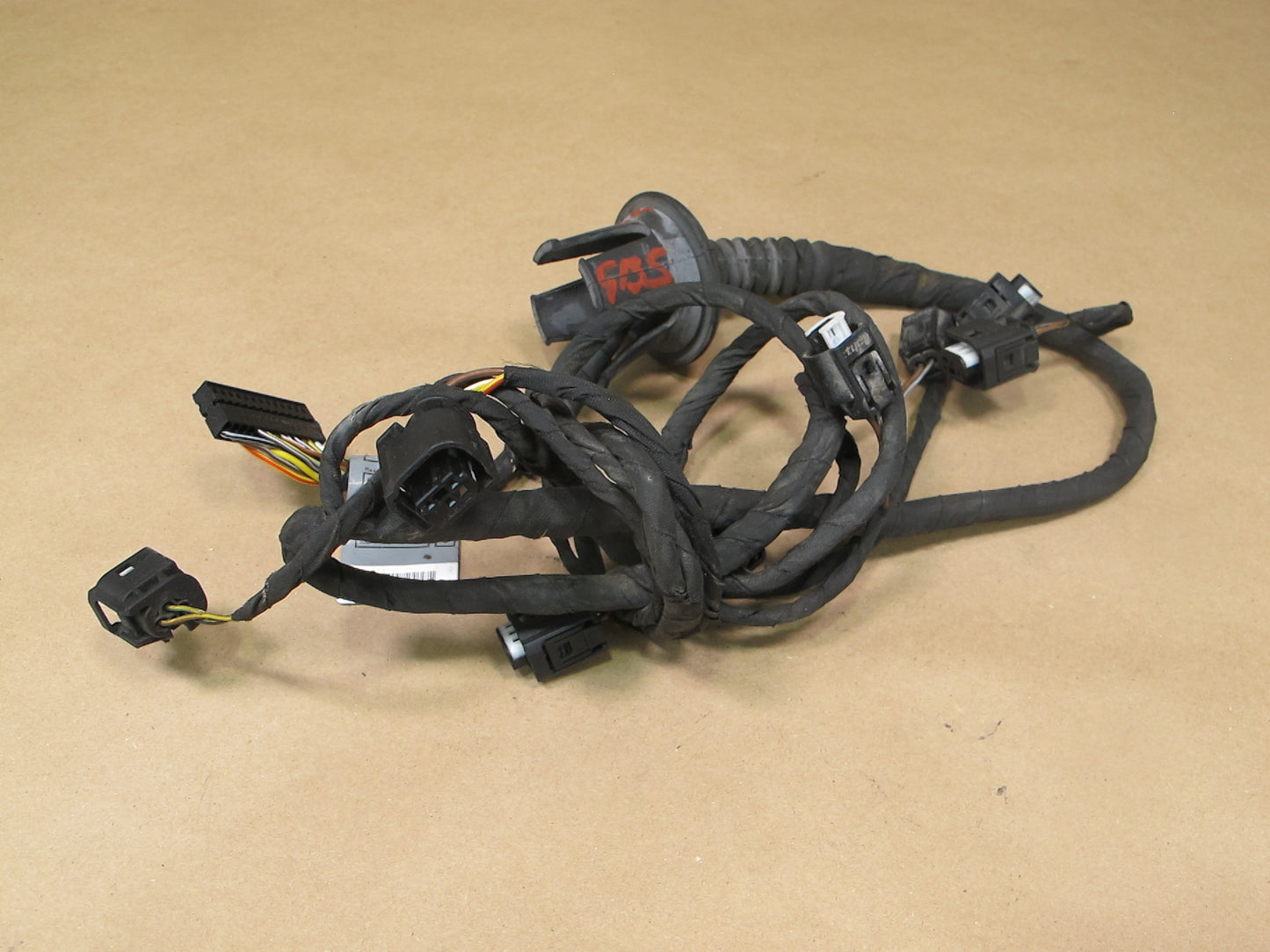 04-07 BMW E63 E64 6-SERIES Rear Bumper PDC Sensor Wire Wiring Harness OEM