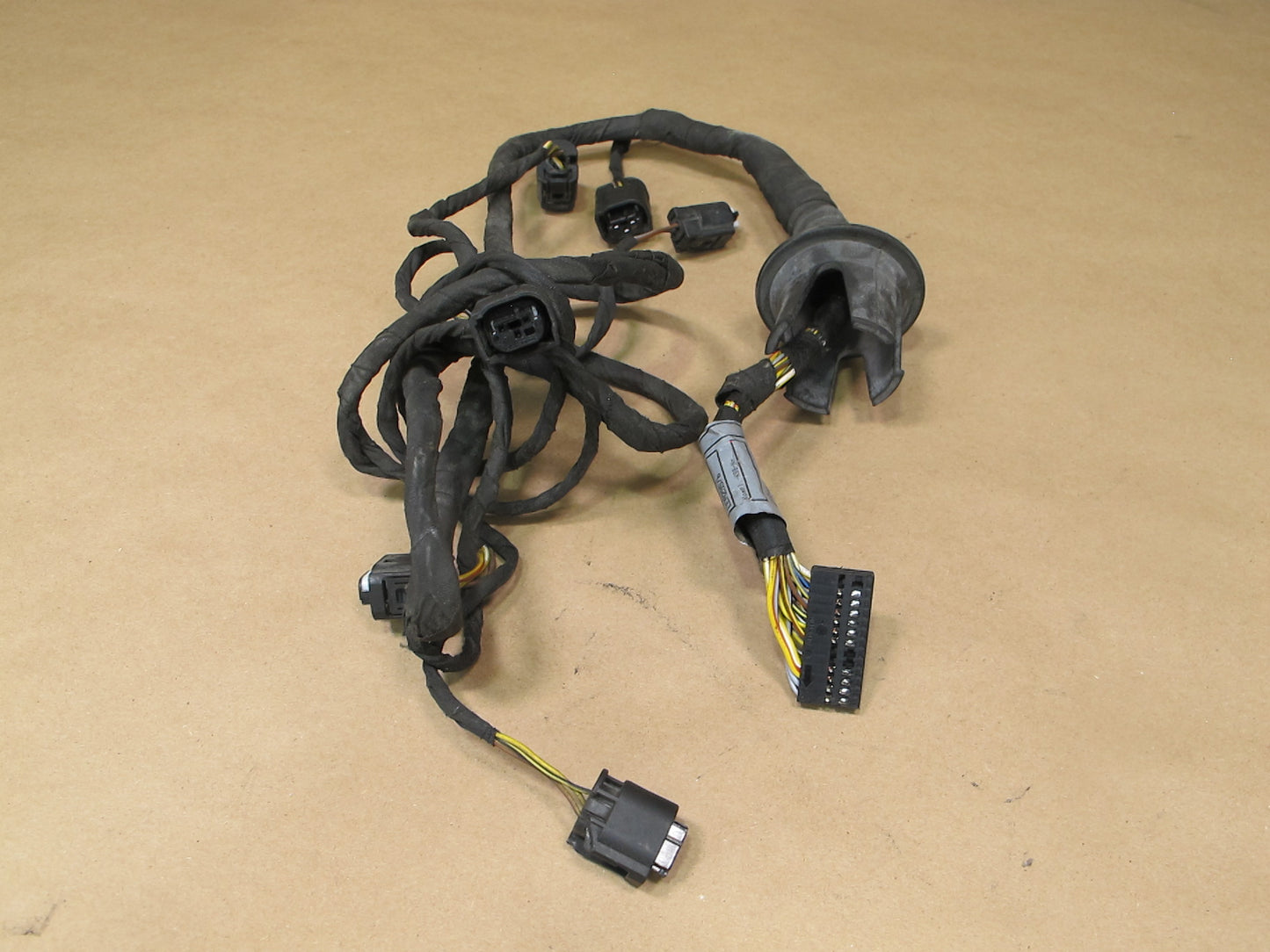 04-07 BMW E63 E64 6-SERIES Rear Bumper PDC Sensor Wire Wiring Harness OEM