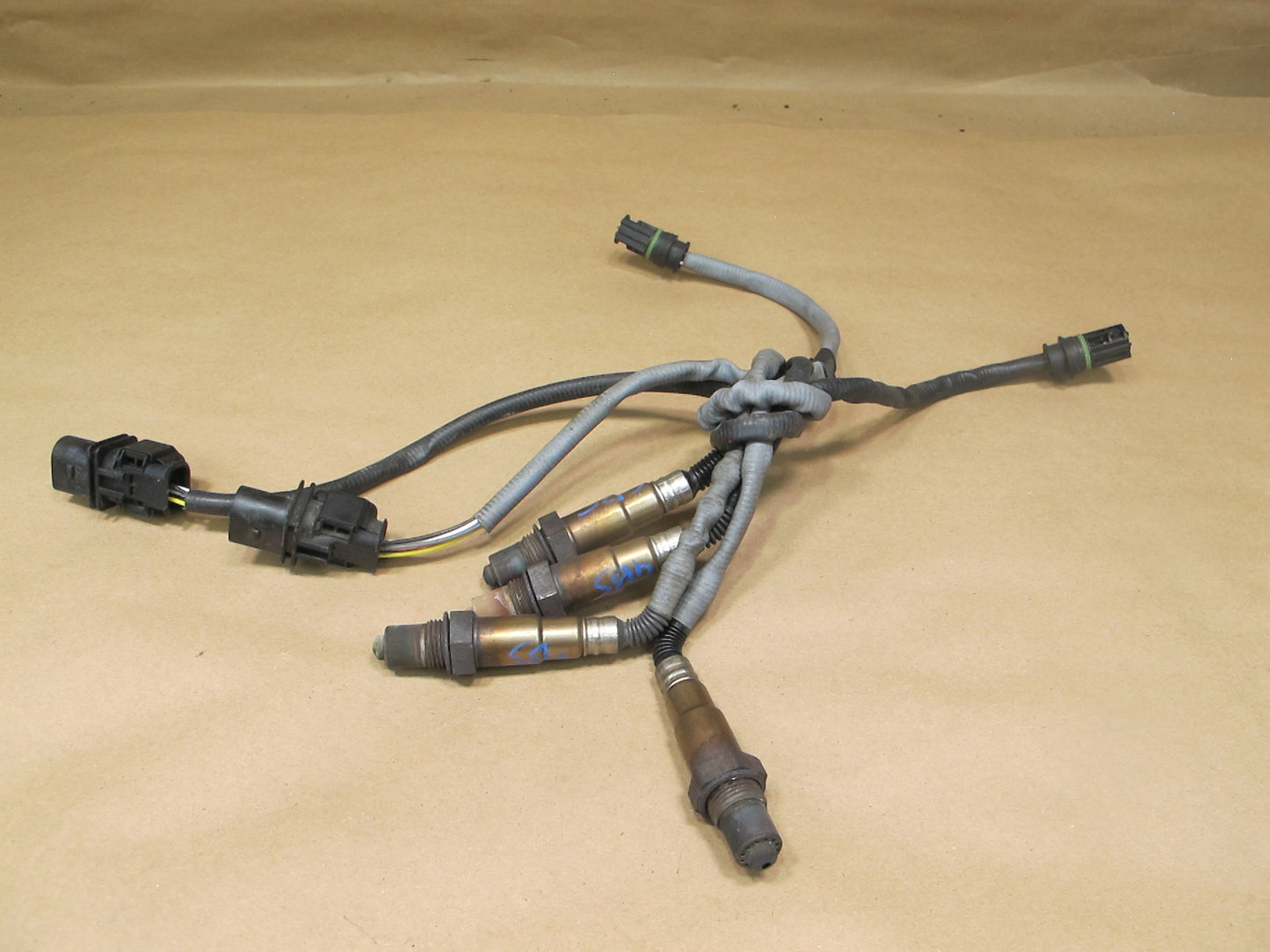 2006 BMW E63 E64 E60 N62N A/T Set of 4 Oxygen O2 Lambda Probe Sensor OEM